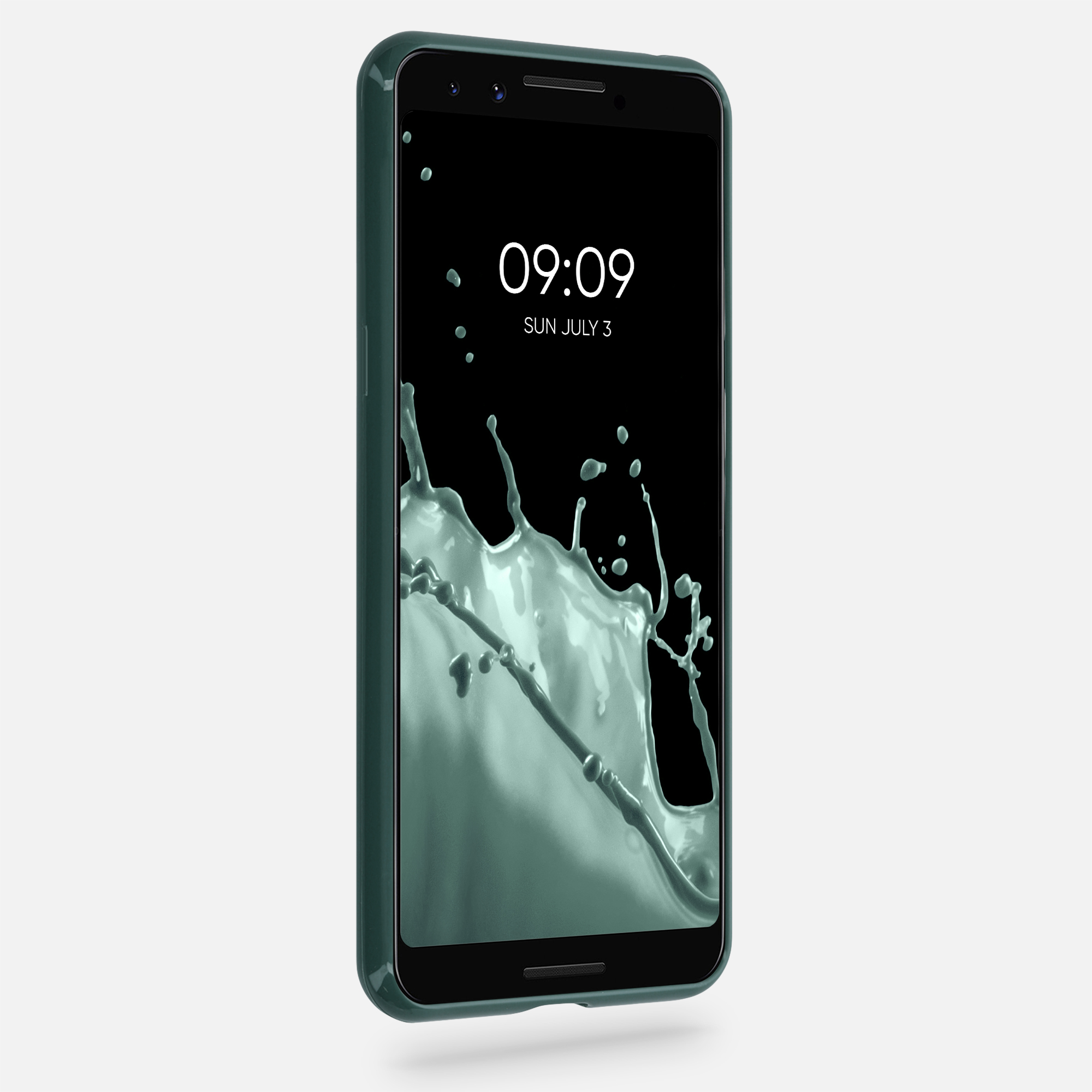 Silikonový kryt kwmobile pro Google Pixel 3 - modrozelená