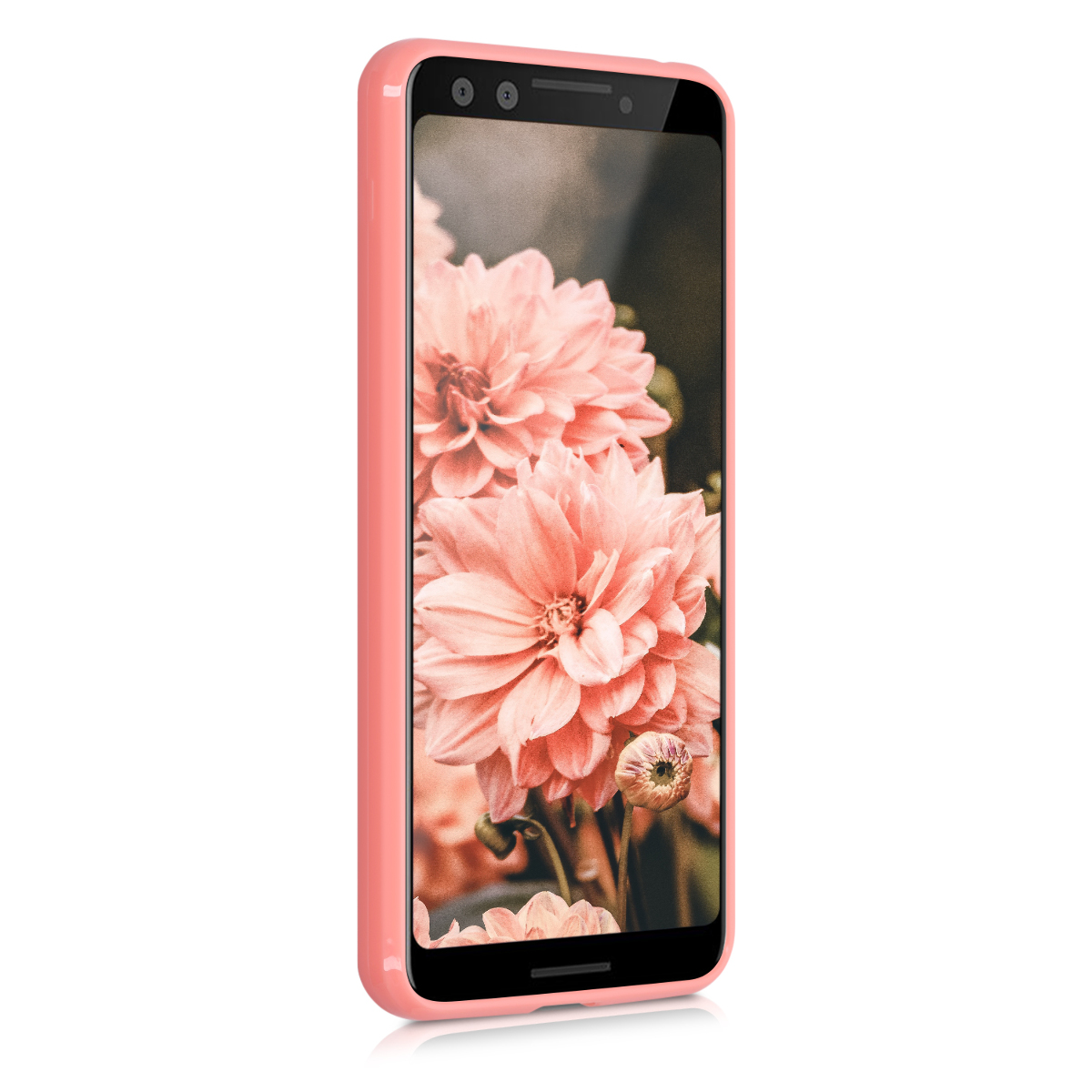 Zadní kryt kwmobile pro Google Pixel 3 - korálová