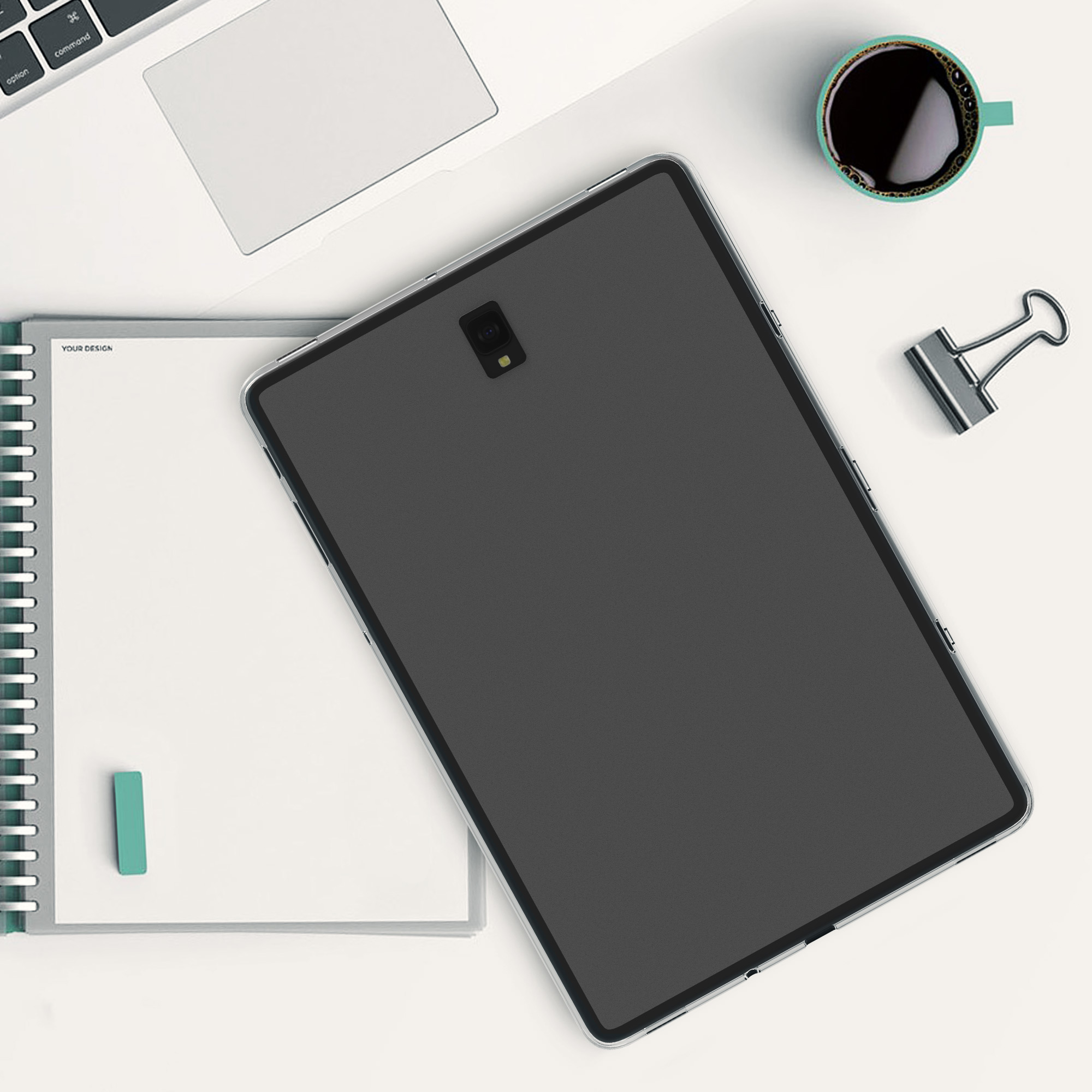 Zadní obal na tablet Galaxy Tab S4 10.5 kwmobile transparentní