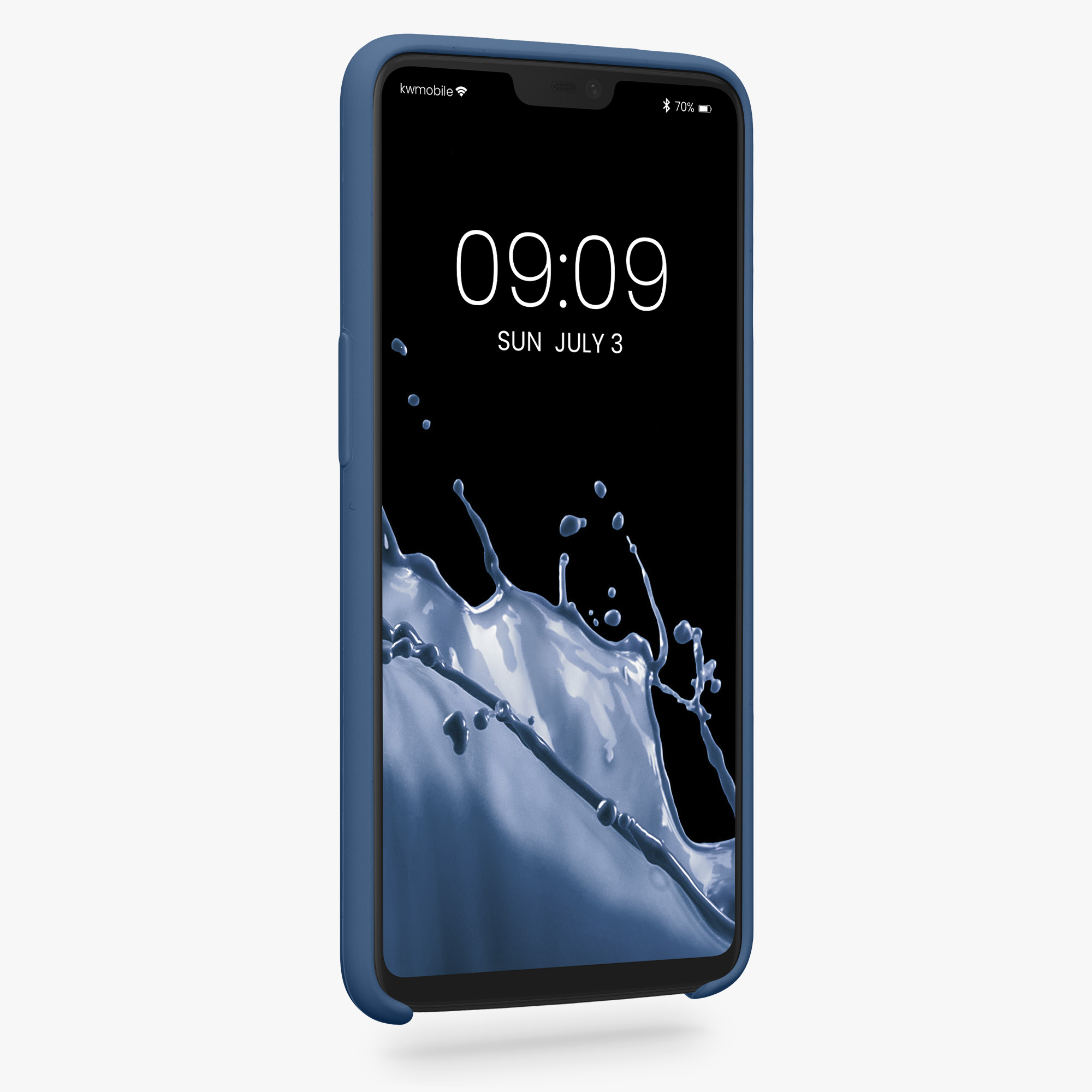Kryt na mobil OnePlus 6 kwmobile TPU námořnická modrá