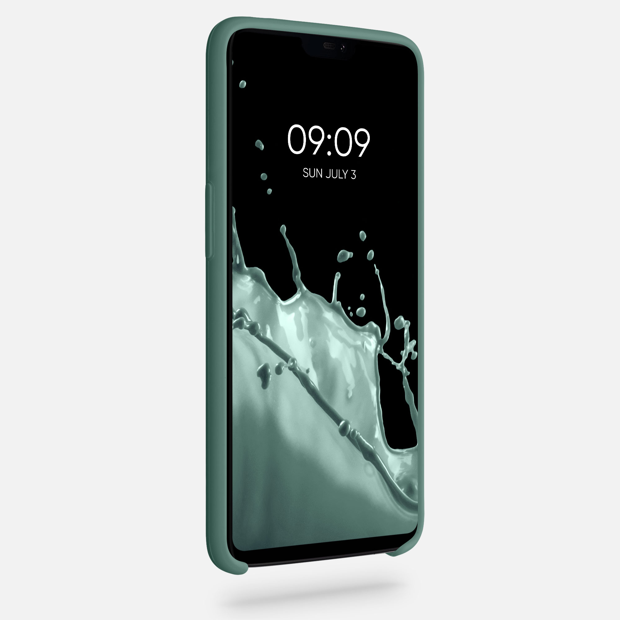 Kryt na mobil OnePlus 6 kwmobile TPU lesní zelená