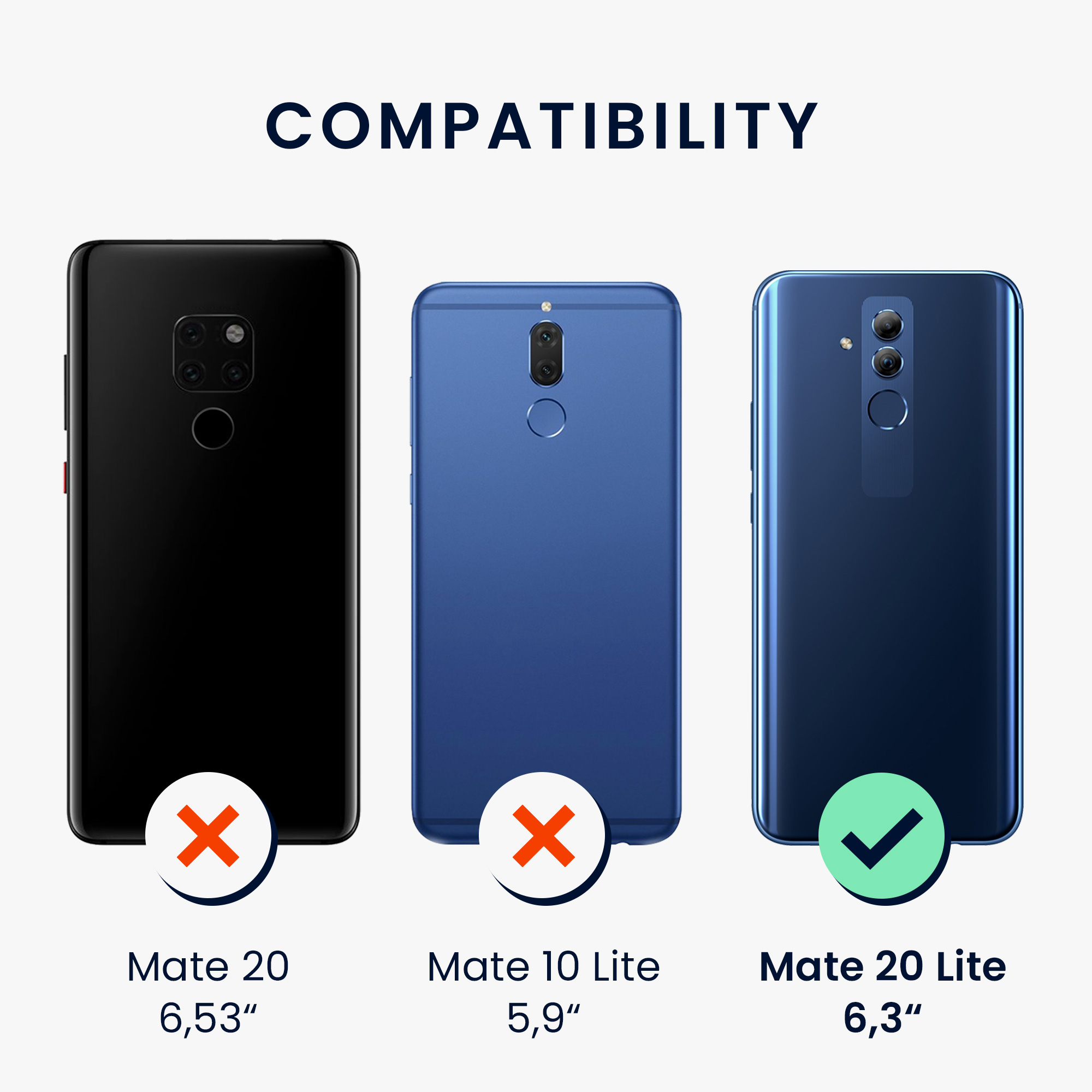 Pouzdro na tablet - Huawei Mate 20 Lite Case - kwmobile