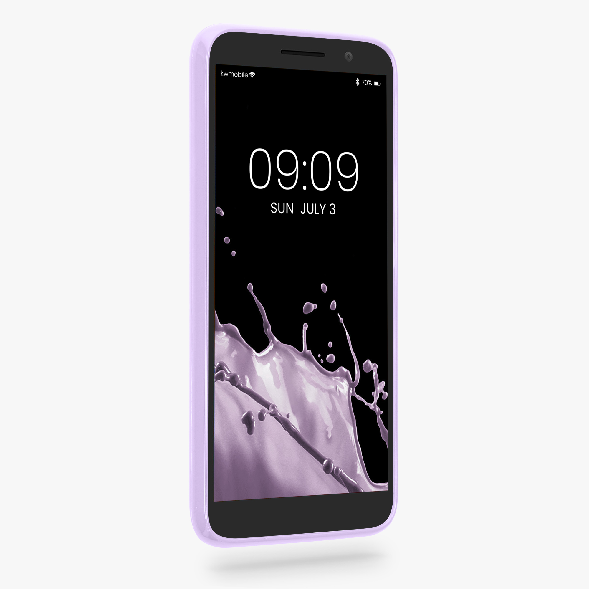 Kryt na mobil Alcatel 1 kwmobile TPU levandulový