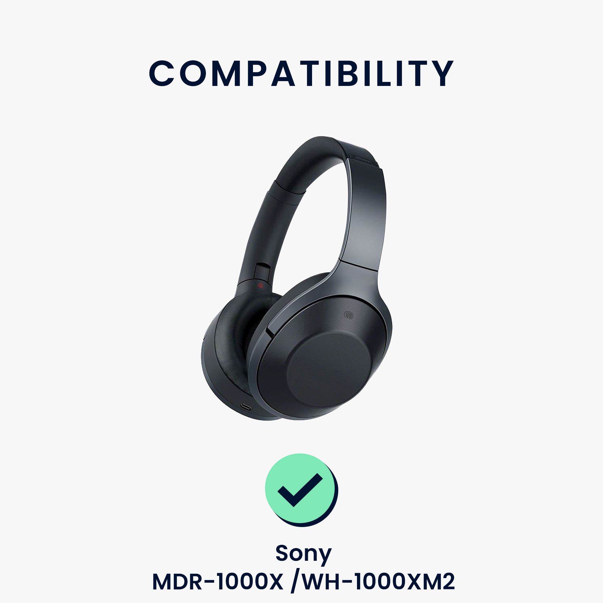 Pouzdro na tablet - Sony MDR-1000X/WH-1000XM2 - kwmobile - černá