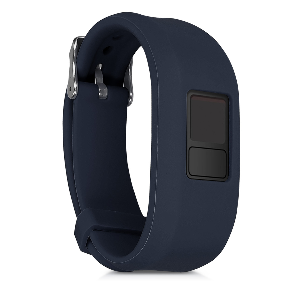 Řemínky pro Garmin Vivofit 3 kwmobile silikonové - černá / tmavě modrá