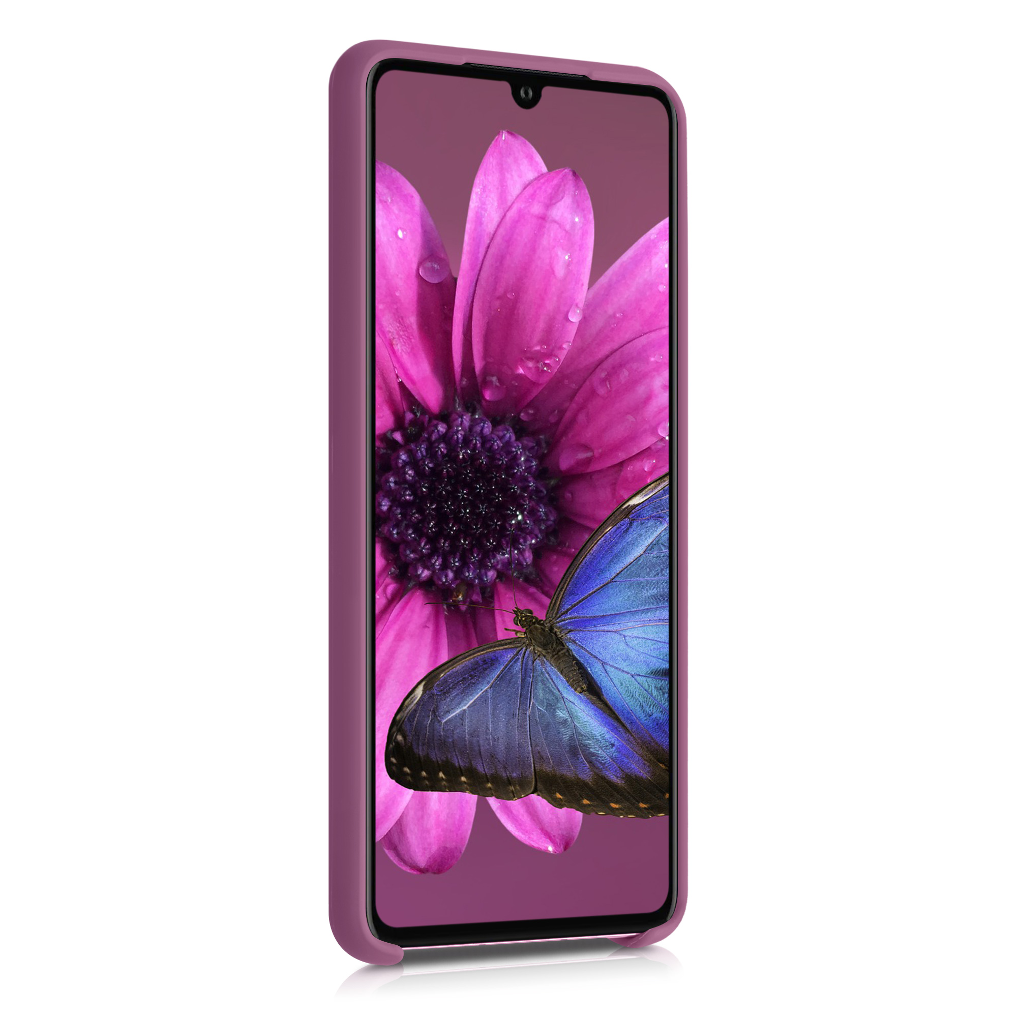 Kryt kwmobile Huawei P30, tmavě růžová