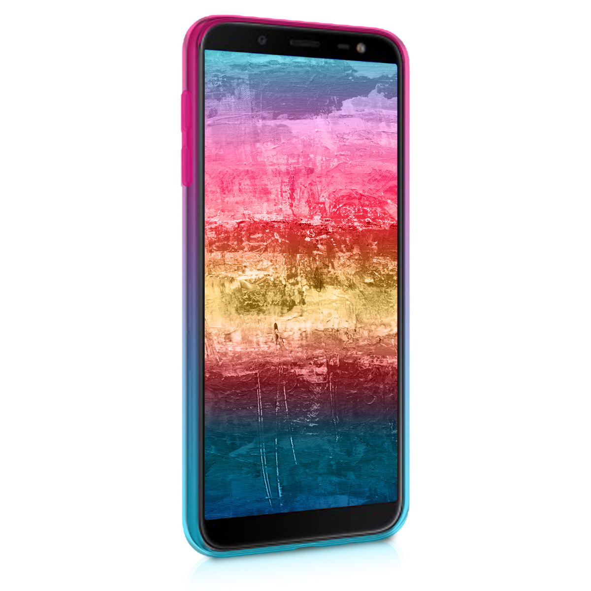 Kryt na mobil Samsung Galaxy J6 kwmobile TPU transparentní