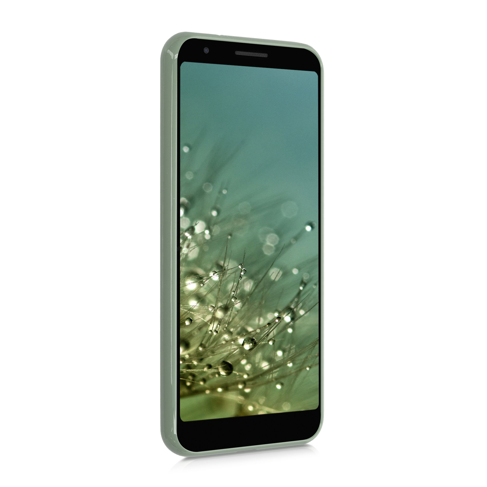 Zadní kryt kwmobile pro Google Pixel 3a - šedozelená