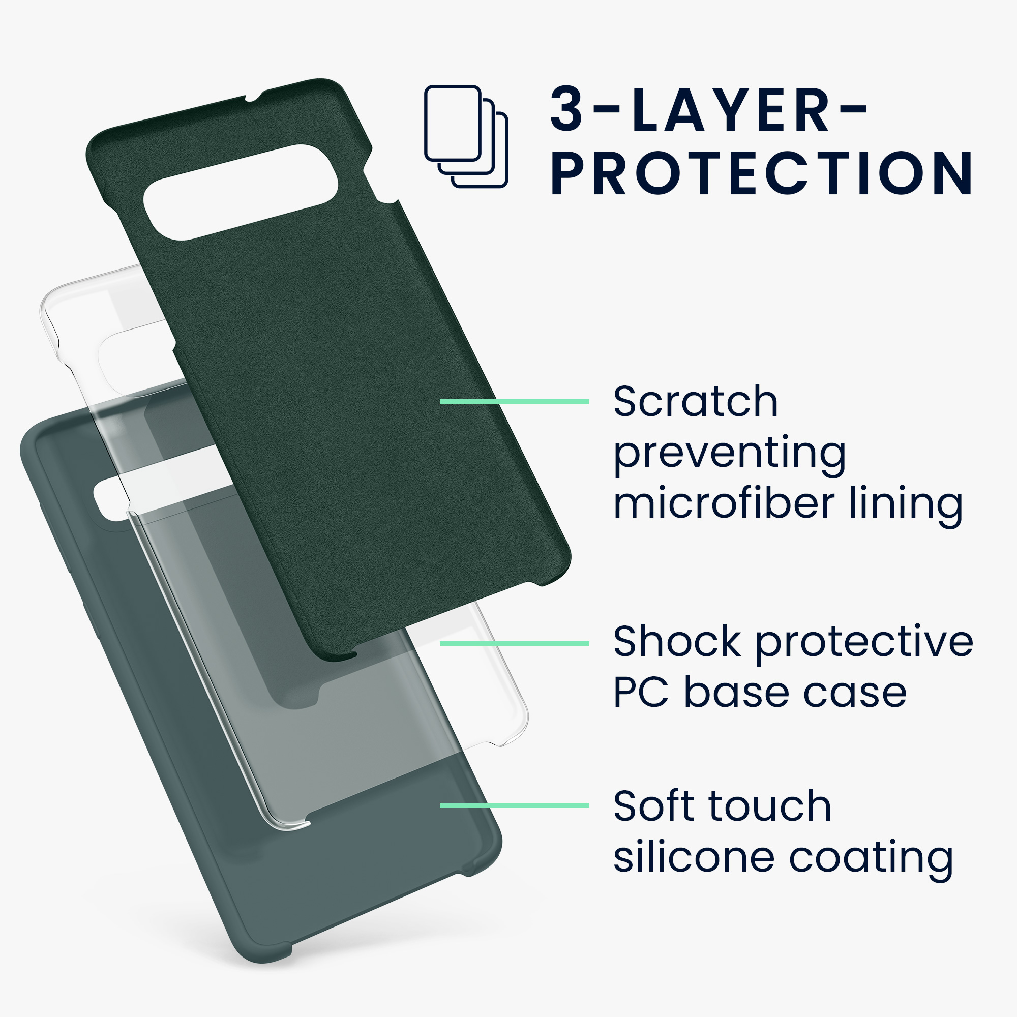 Kryt na mobil Samsung Galaxy S10 kwmobile TPU modrý