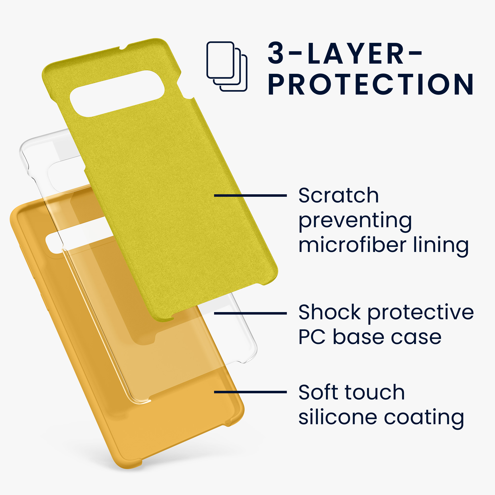 Kryt na mobil Samsung Galaxy S10 kwmobile TPU mango