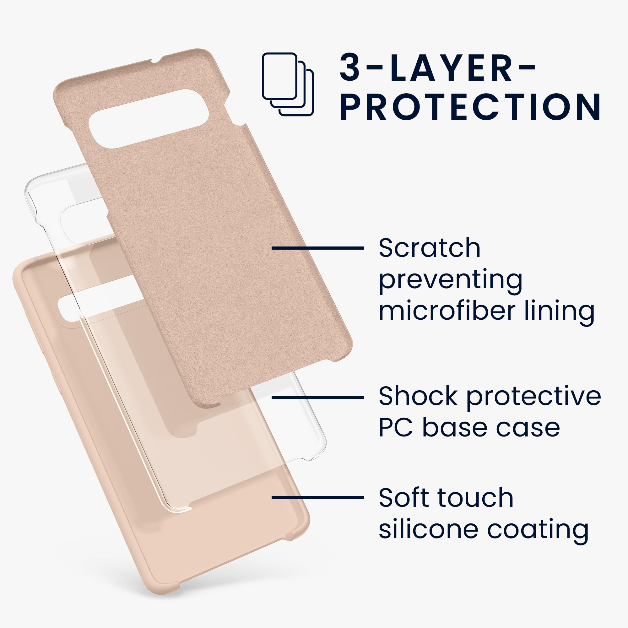 Kryt na mobil Samsung Galaxy S10 kwmobile TPU Coconut Swirl