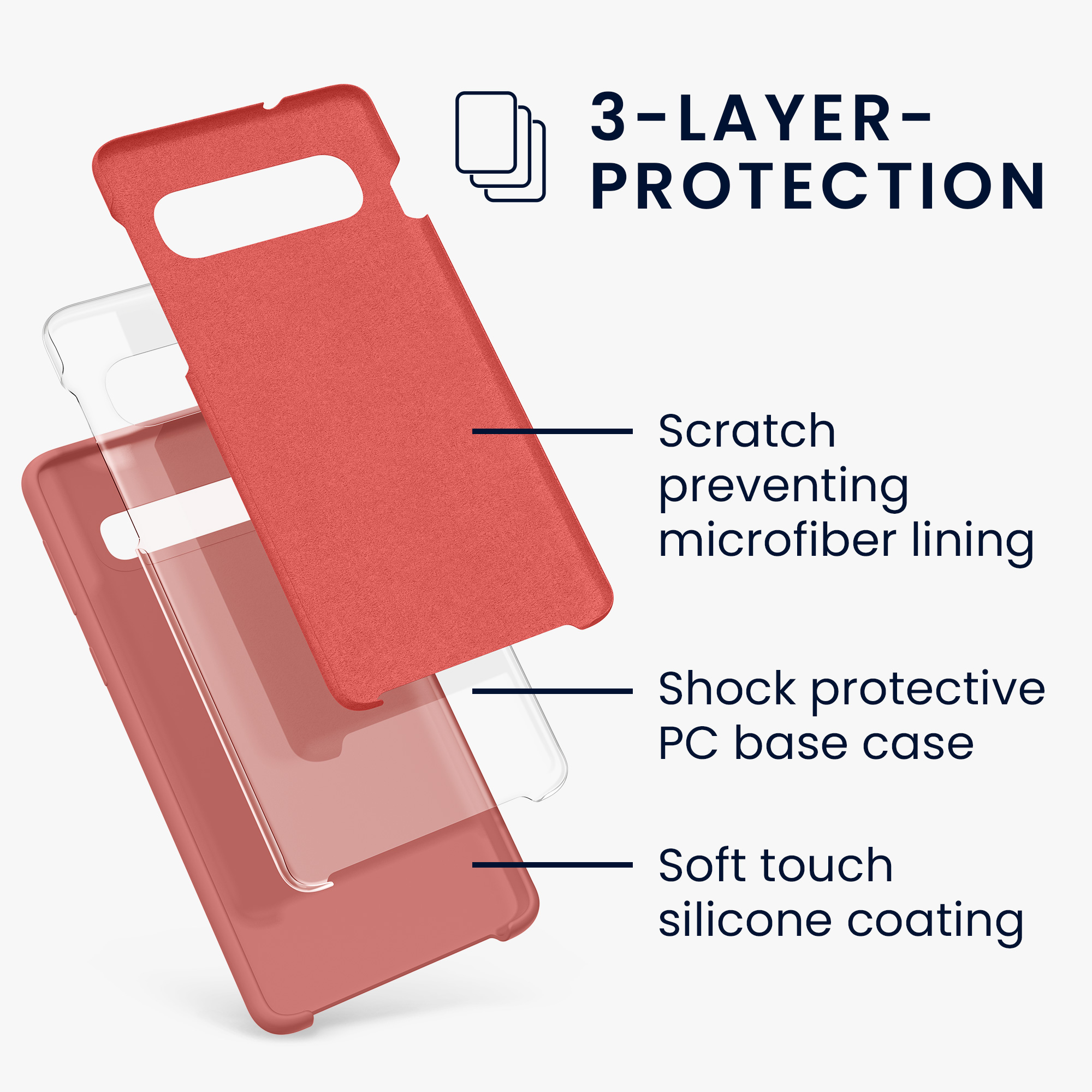 Kryt na mobil Samsung Galaxy S10 kwmobile TPU Winter Rose