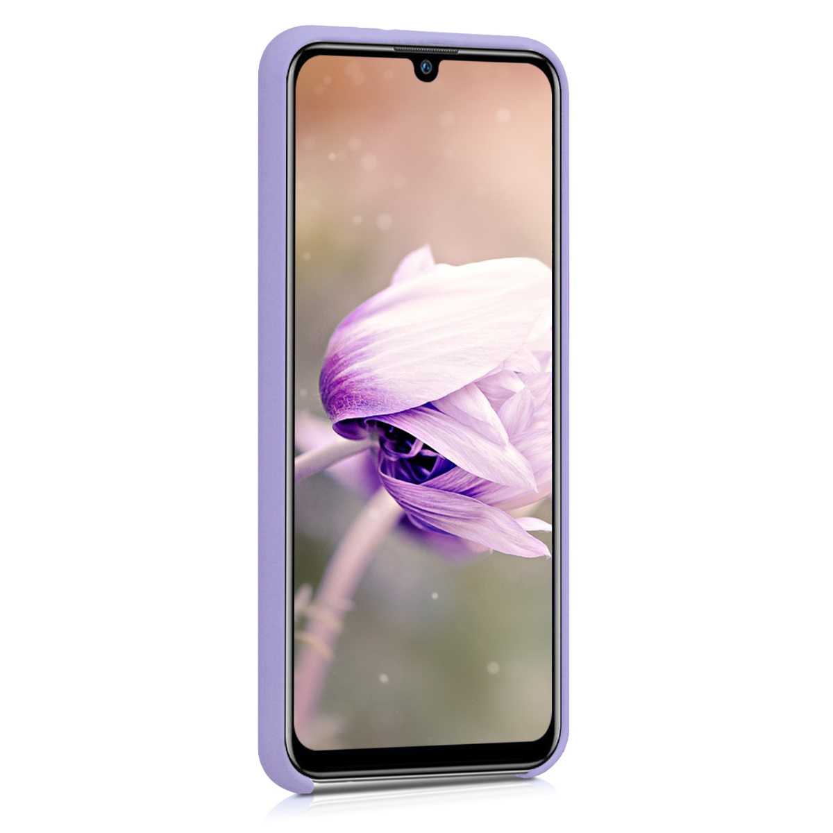 Pouzdro pro Huawei P Smart (2019) kwmobile silikonové - levandulová