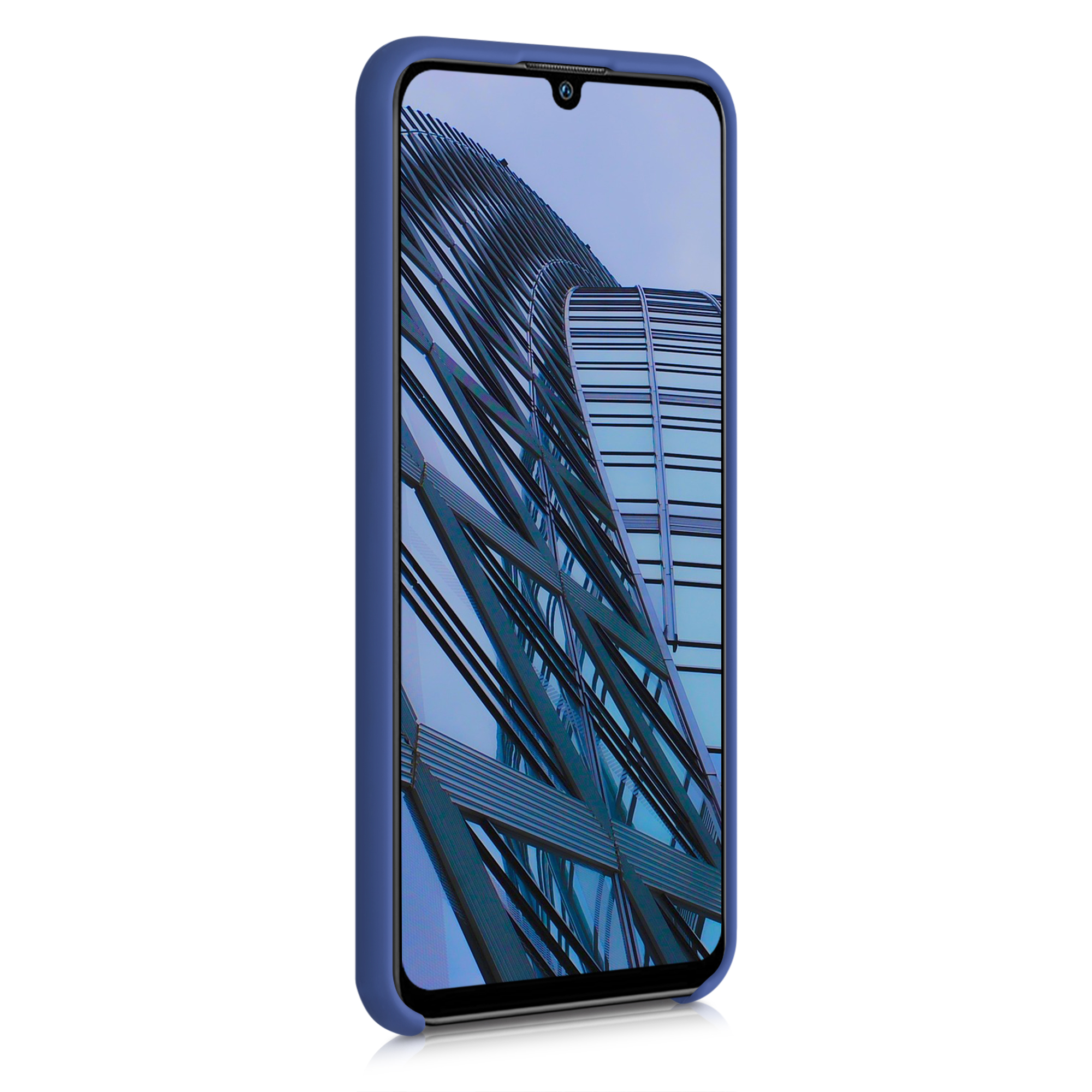 Kryt kwmobile pro Huawei P Smart (2019), chrpově modrá