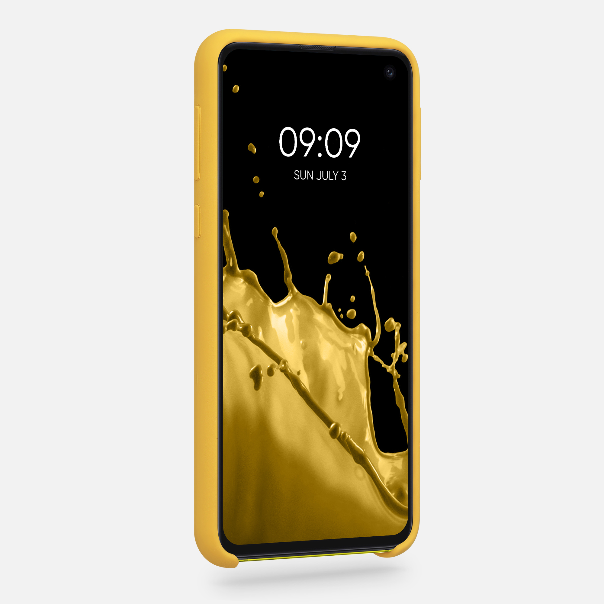 Kryt na mobil Samsung Galaxy S10e kwmobile TPU Honey Yellow