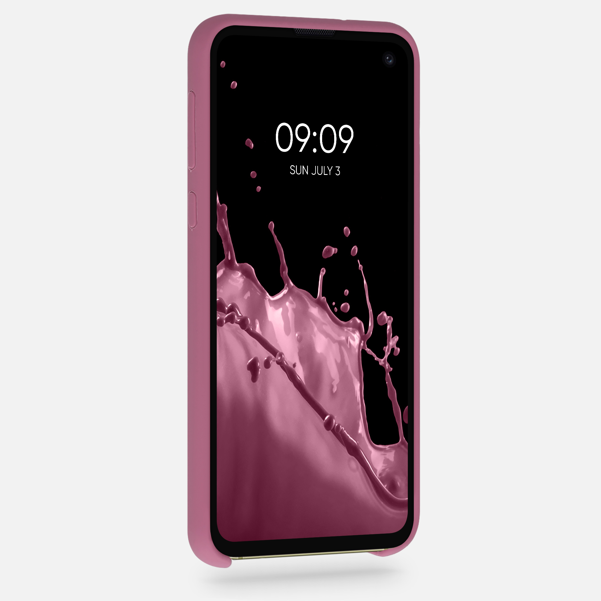 Kryt na mobil Samsung Galaxy S10e kwmobile TPU tmavě růžový