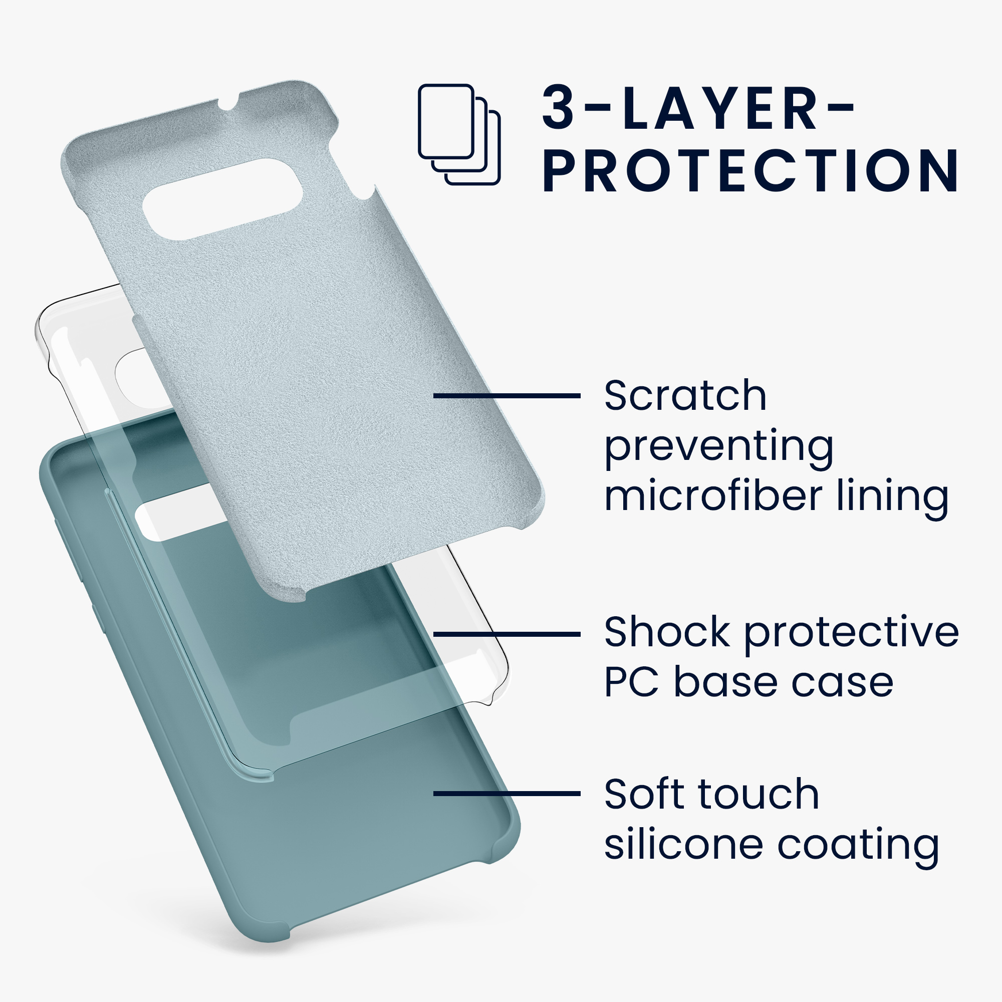 Kryt na mobil Samsung Galaxy S10e kwmobile TPU Antique Stone