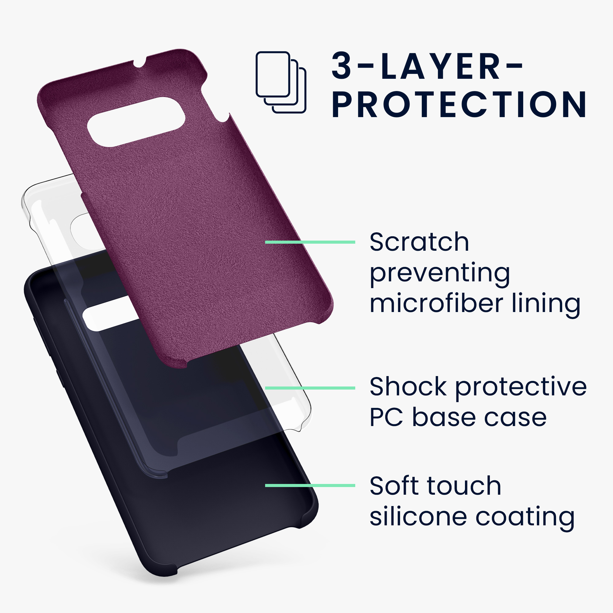 Kryt na mobil Samsung Galaxy S10e kwmobile TPU Deep Ocean