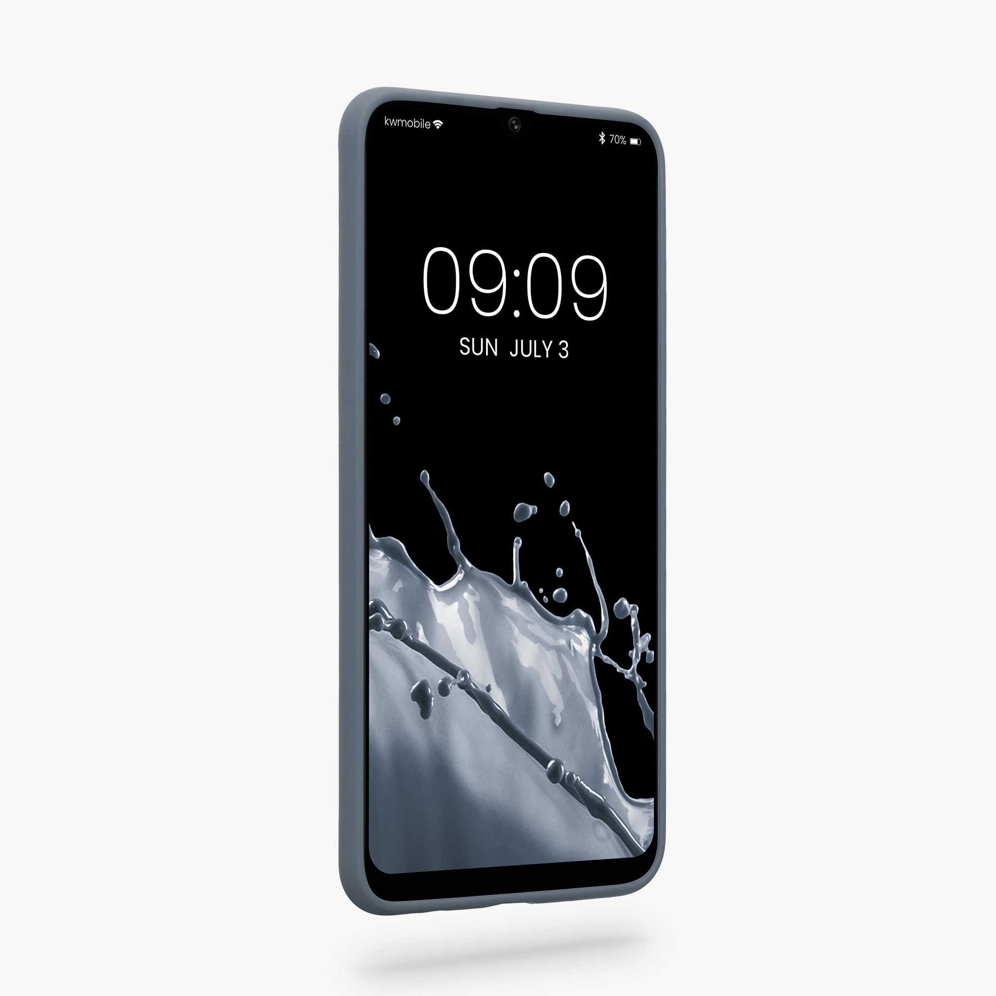 Kryt na mobil Samsung Galaxy A50 kwmobile TPU Tmavě břidlicová