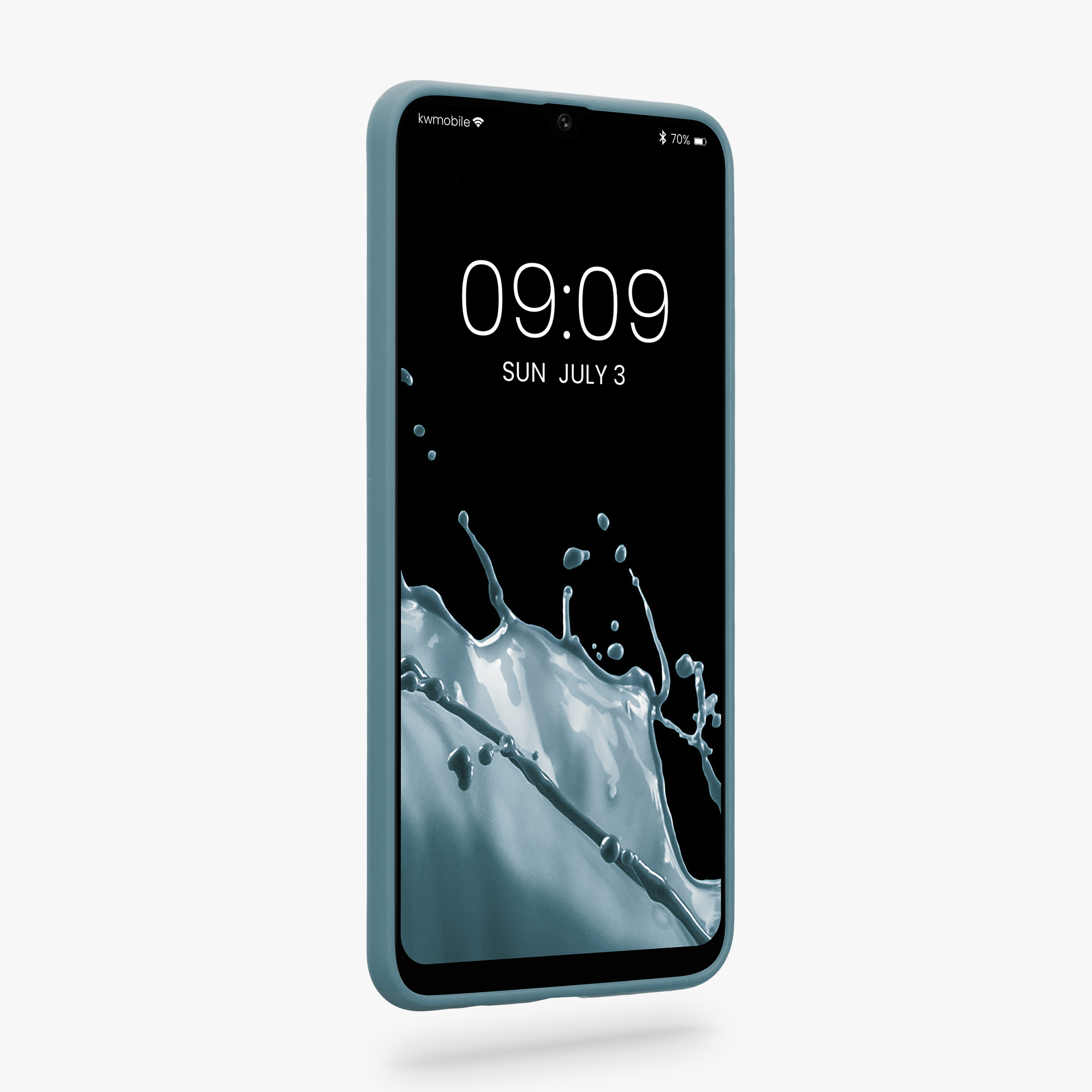 Kryt na mobil Samsung Galaxy A50 kwmobile TPU Arktická noc