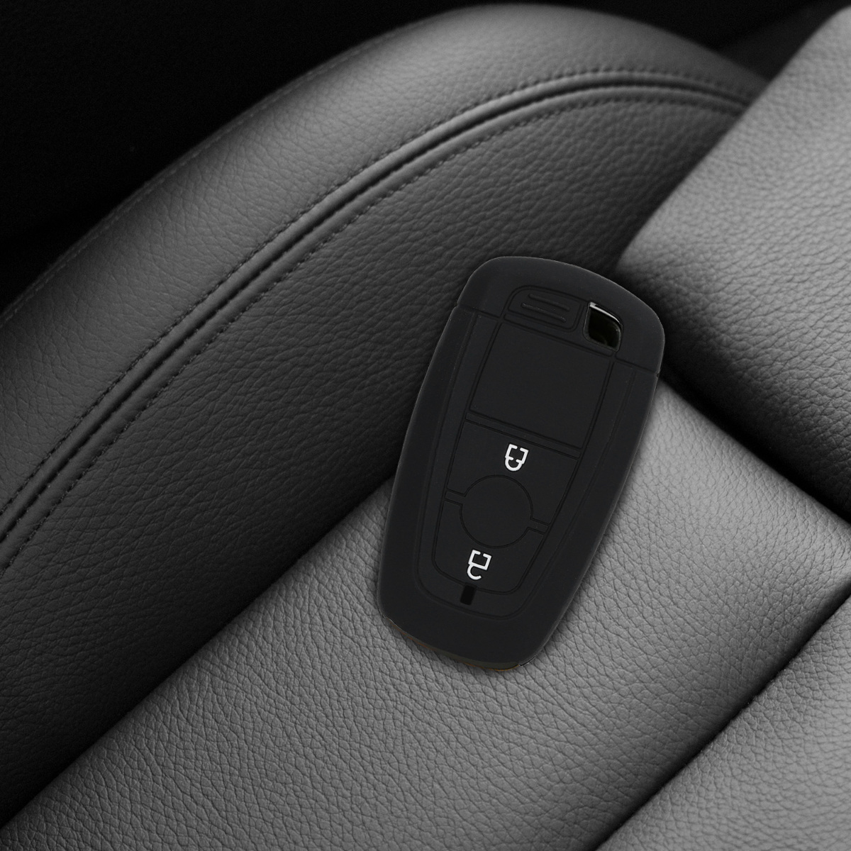 Kryt klíče Ford 2 tlačítka Keyless Go kwmobile červená / černá