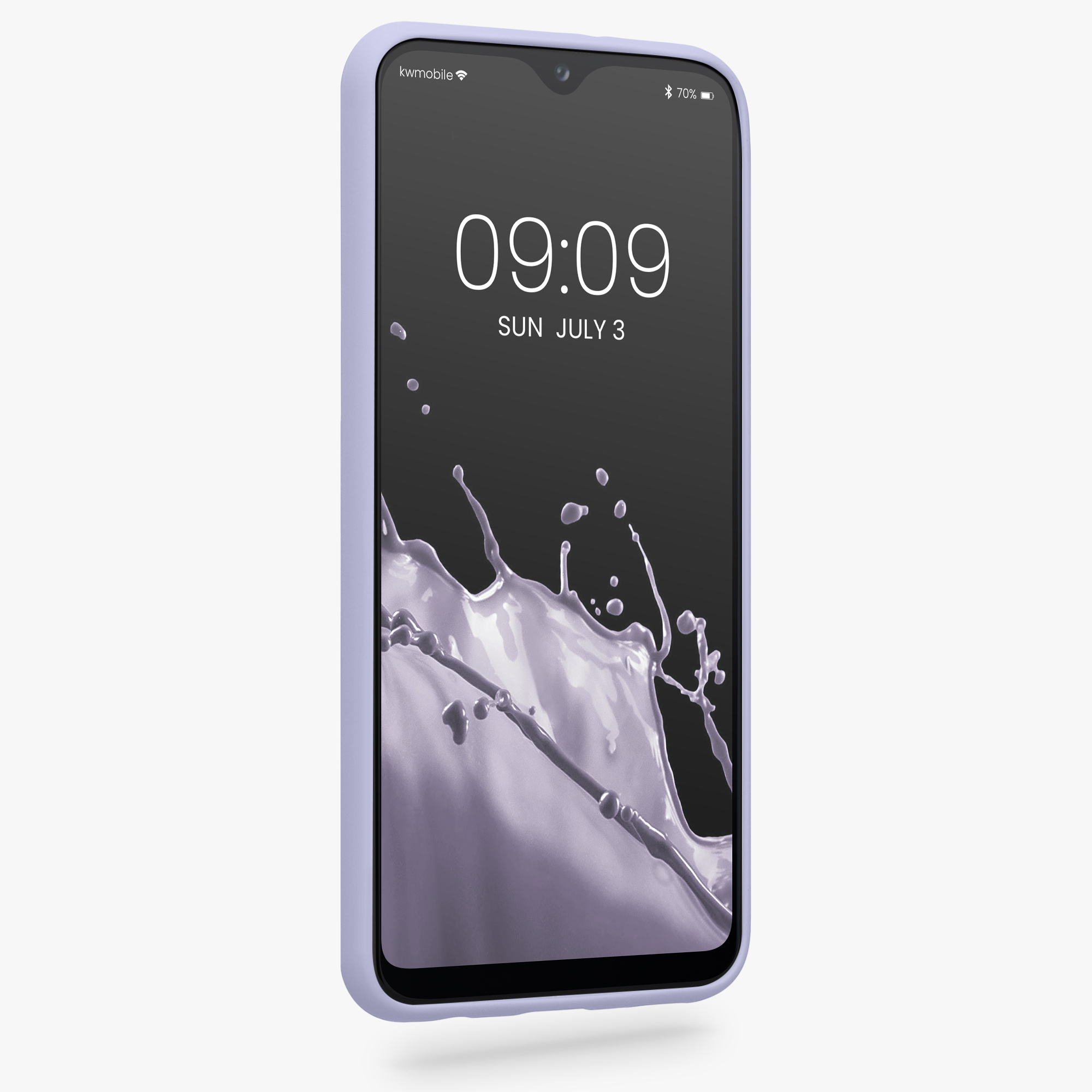 Kryt na mobil Samsung Galaxy A20e kwmobile TPU světle levandulový