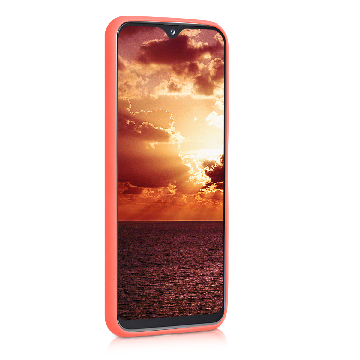 Kryt na mobil Samsung Galaxy A20e kwmobile TPU živě korálový