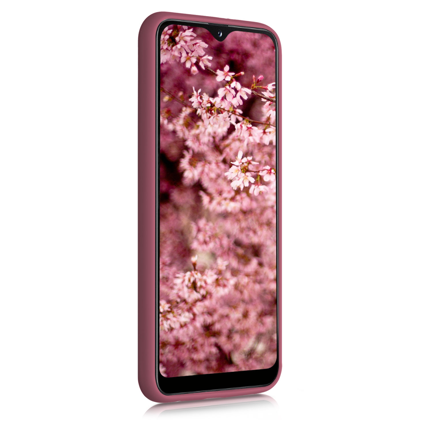 Kryt na mobil Samsung Galaxy A20e kwmobile TPU tmavě růžový