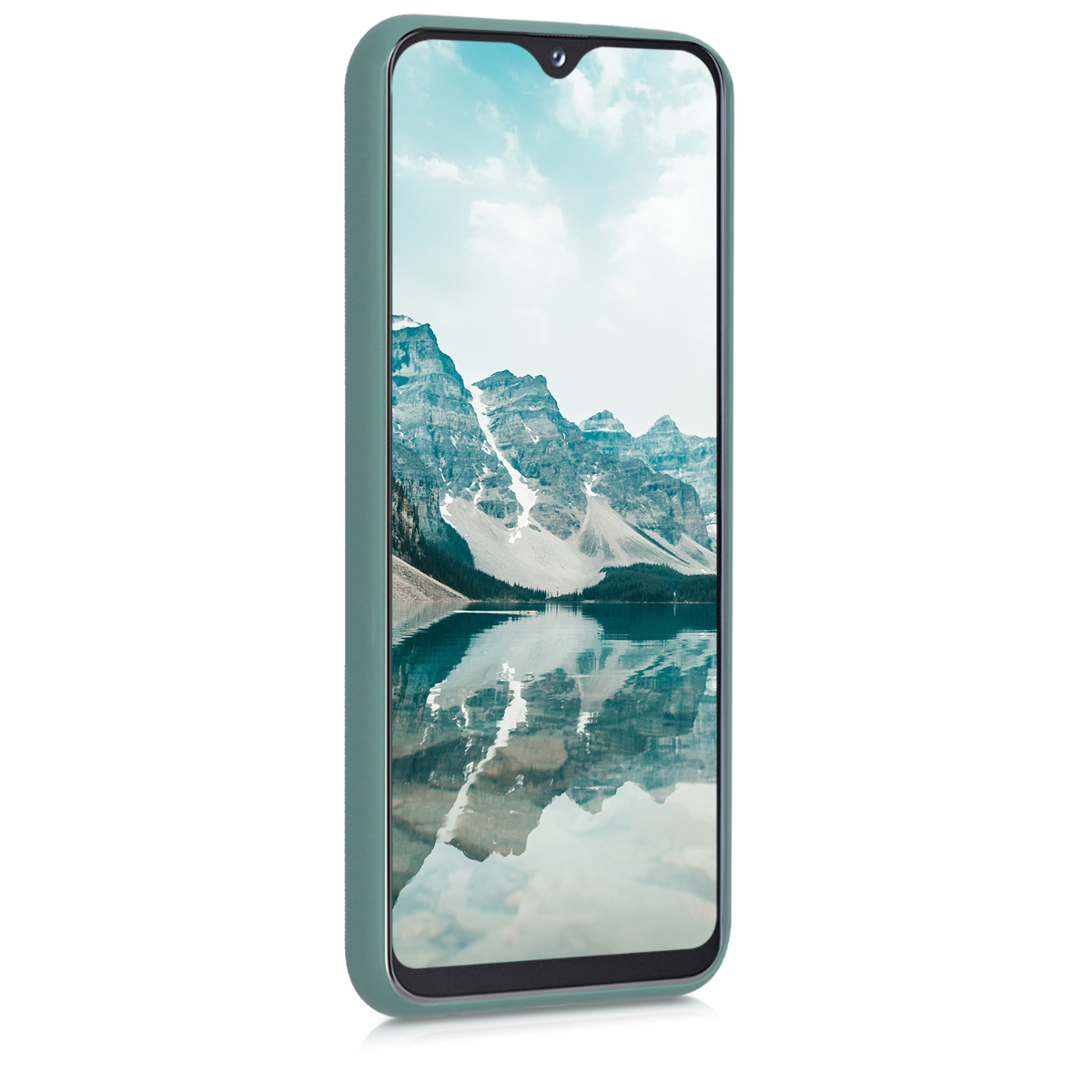 Kryt na mobil Samsung Galaxy A20e kwmobile TPU modrozelený