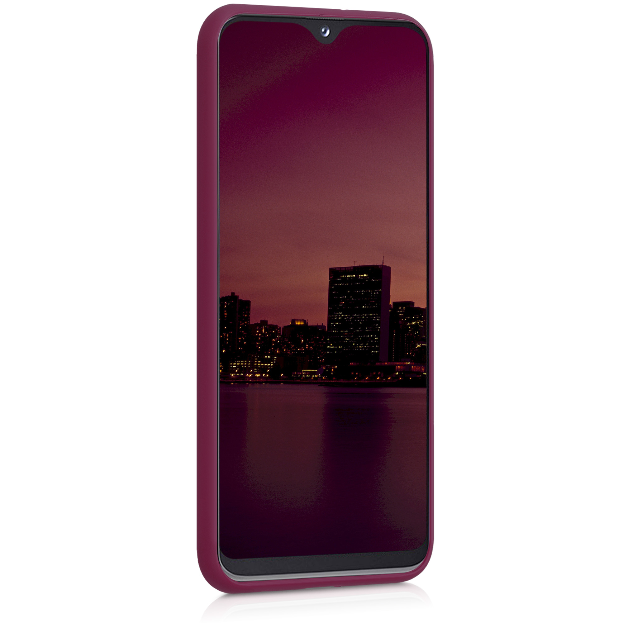 Kryt na mobil Samsung Galaxy A20e kwmobile TPU vínově fialový