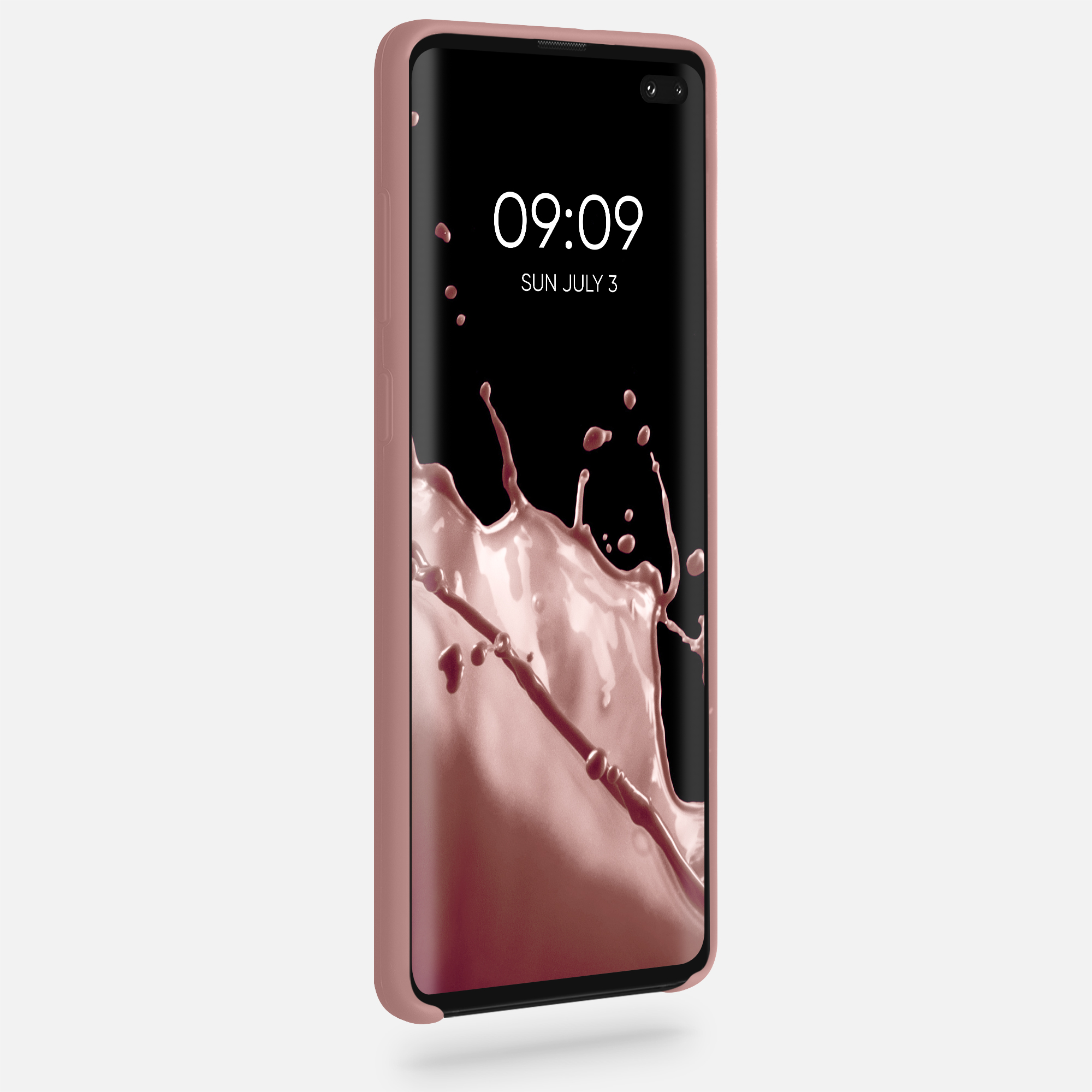 Kryt na mobil Samsung Galaxy S10 Plus / S10+ kwmobile TPU Winter Rose