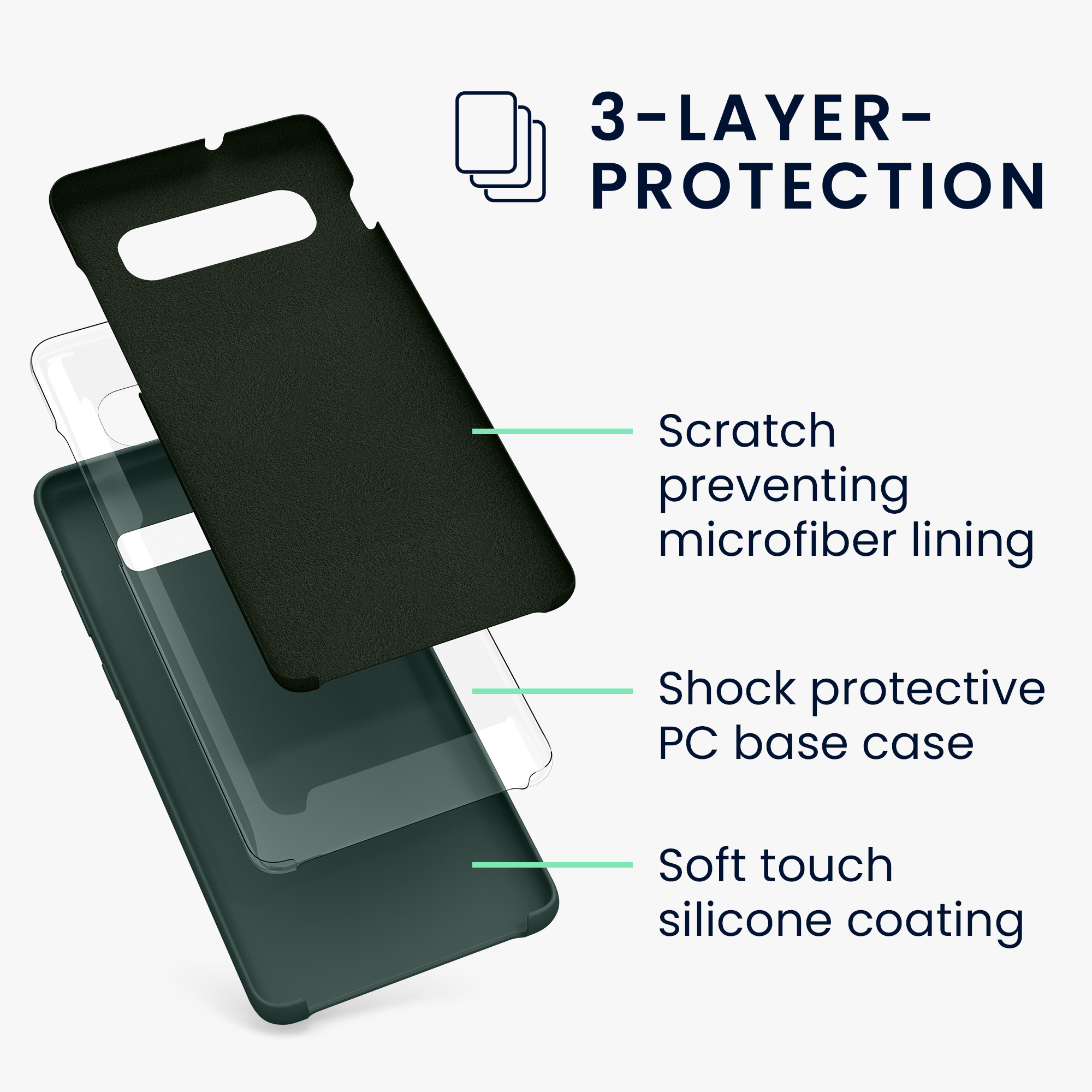 Kryt na mobil Samsung Galaxy S10 Plus / S10+ kwmobile TPU modrý