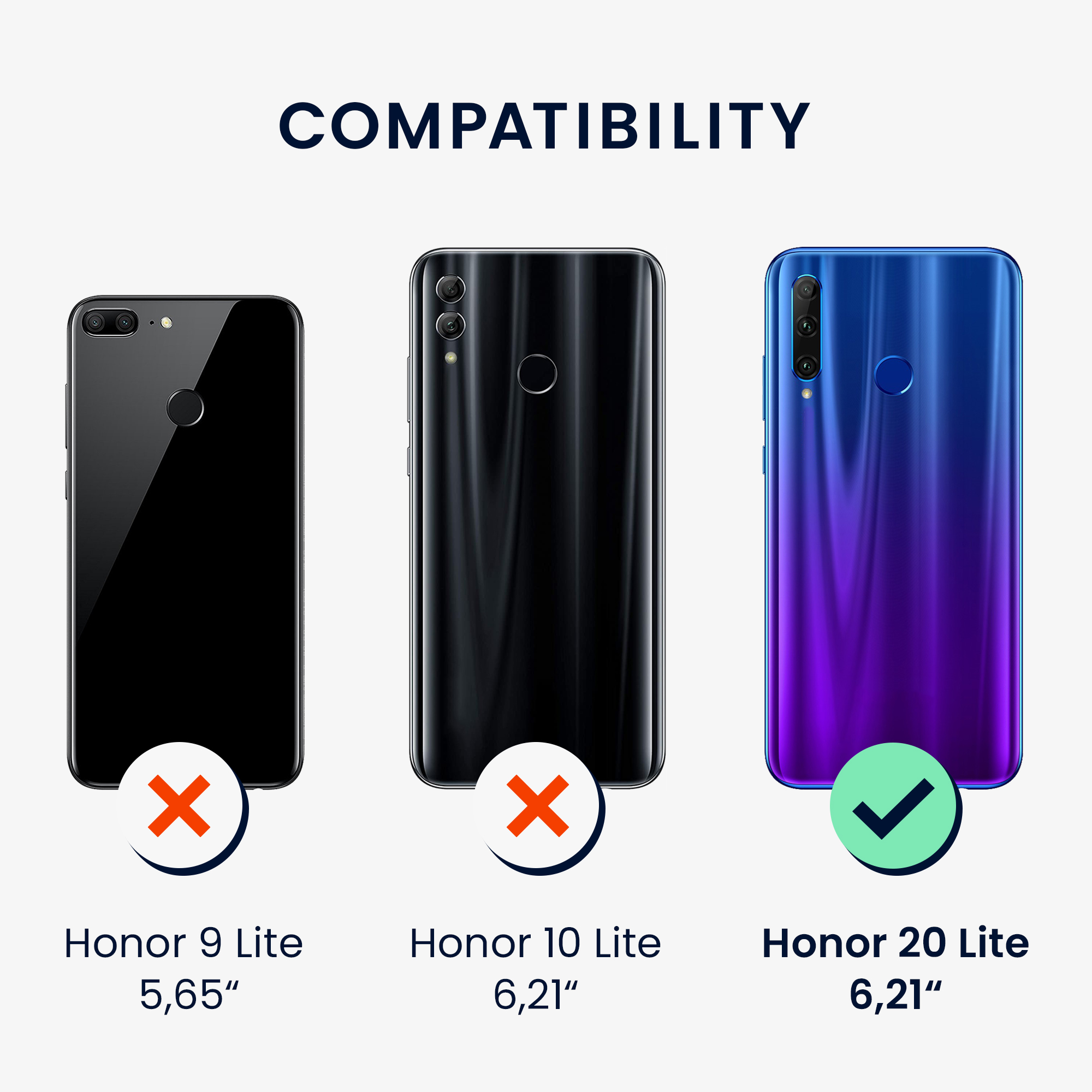 Kryt na mobil HONOR 20 Lite kwmobile metalicky levandulový