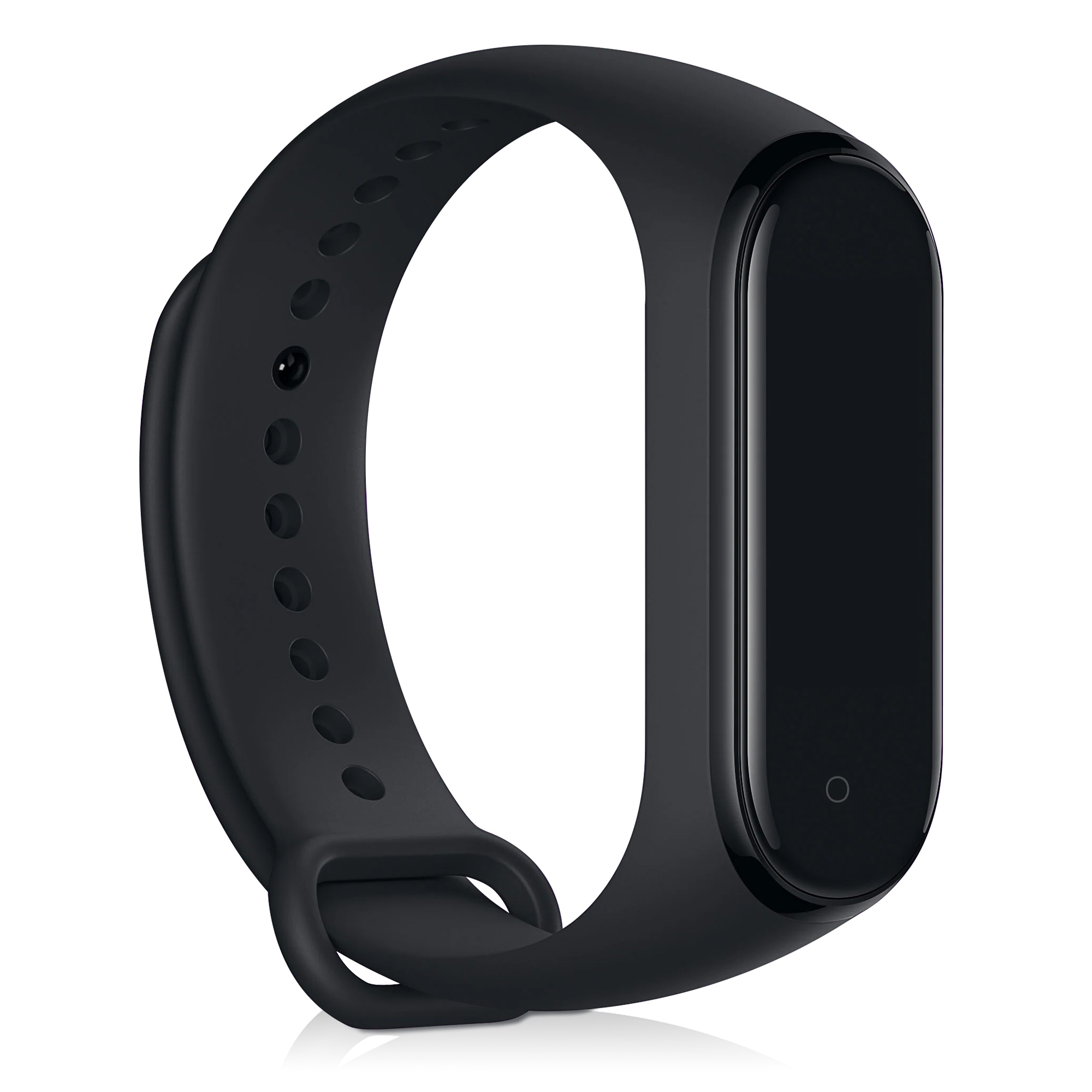 Řemínky pro Xiaomi Mi Band 4 / Mi Band 3 kwmobile silikonové - černá / černá