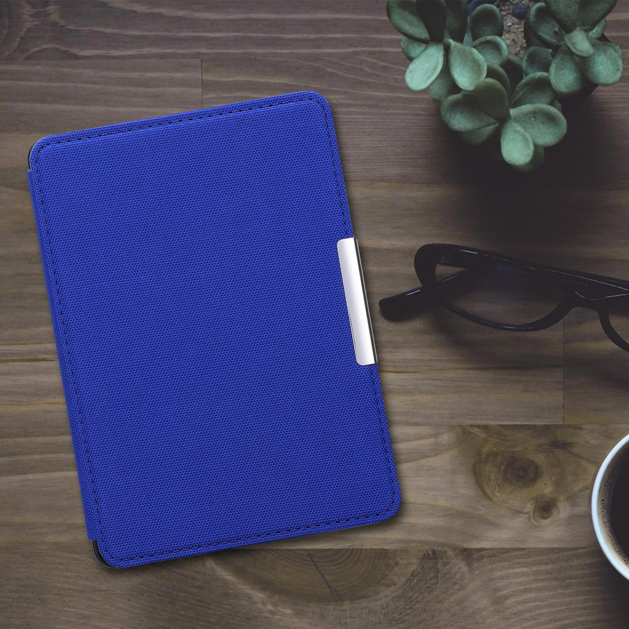 Pouzdro na čtečku kwmobile Kindle Paperwhite - modrá