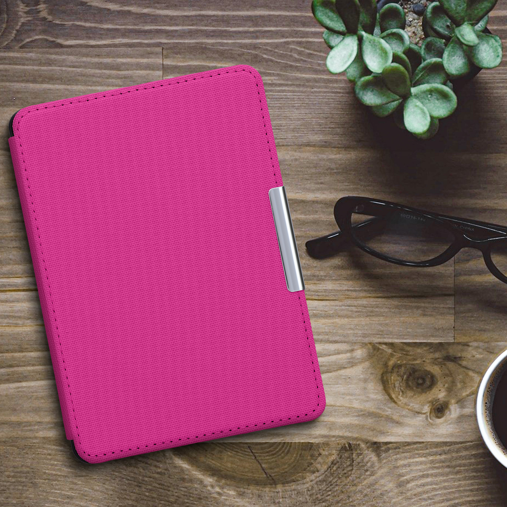 Pouzdro na čtečku kwmobile Kindle Paperwhite - růžová