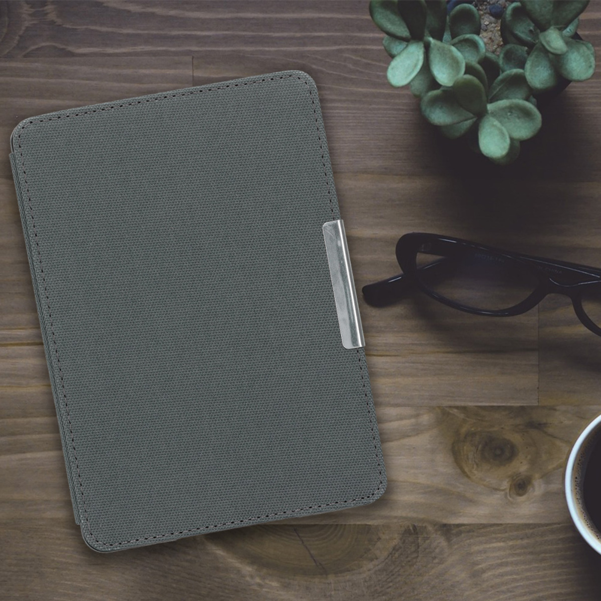 Pouzdro na čtečku kwmobile Kindle Paperwhite - antracitová