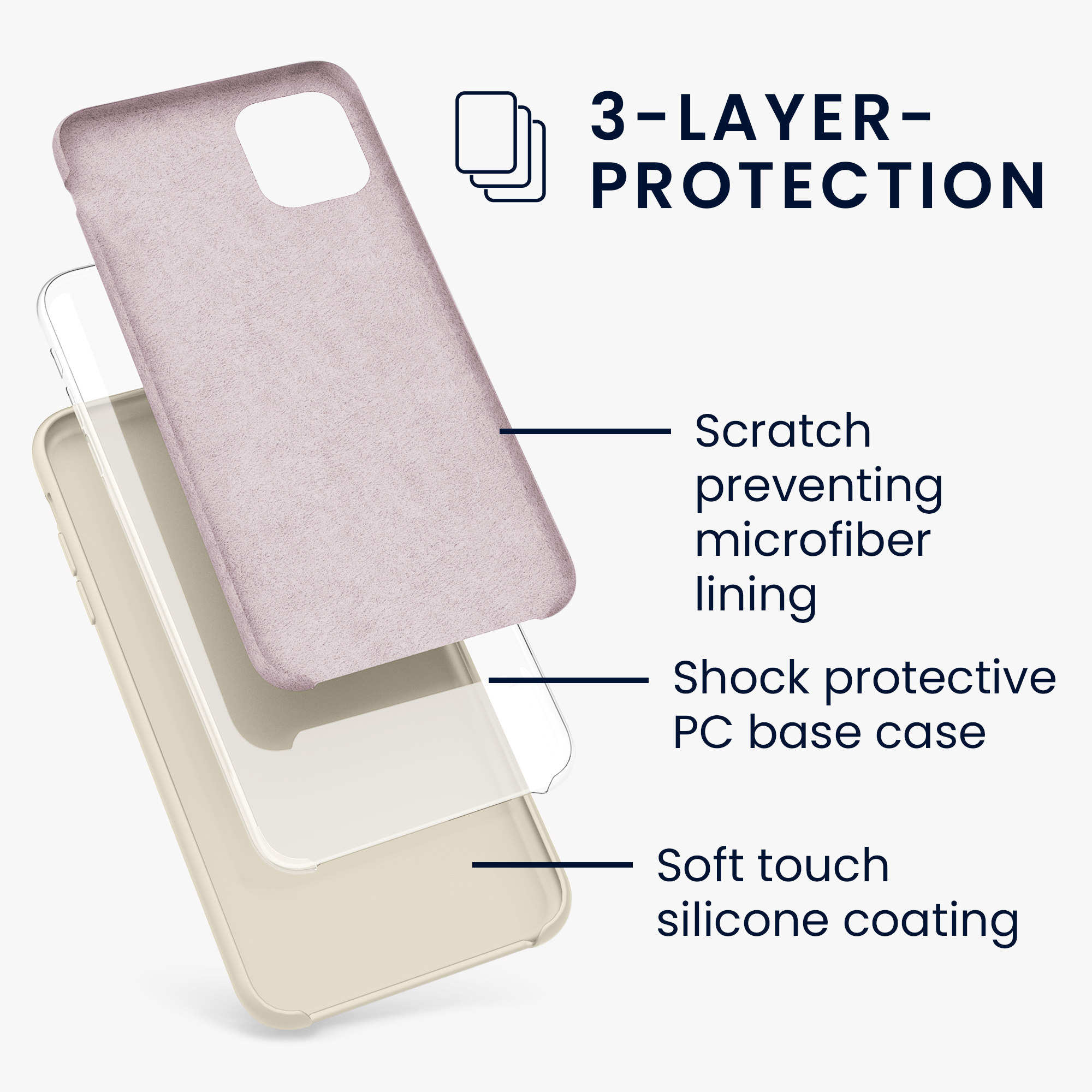 Kryt na mobil kwmobile iPhone 11 - Wireless Charging Sugar Frosting