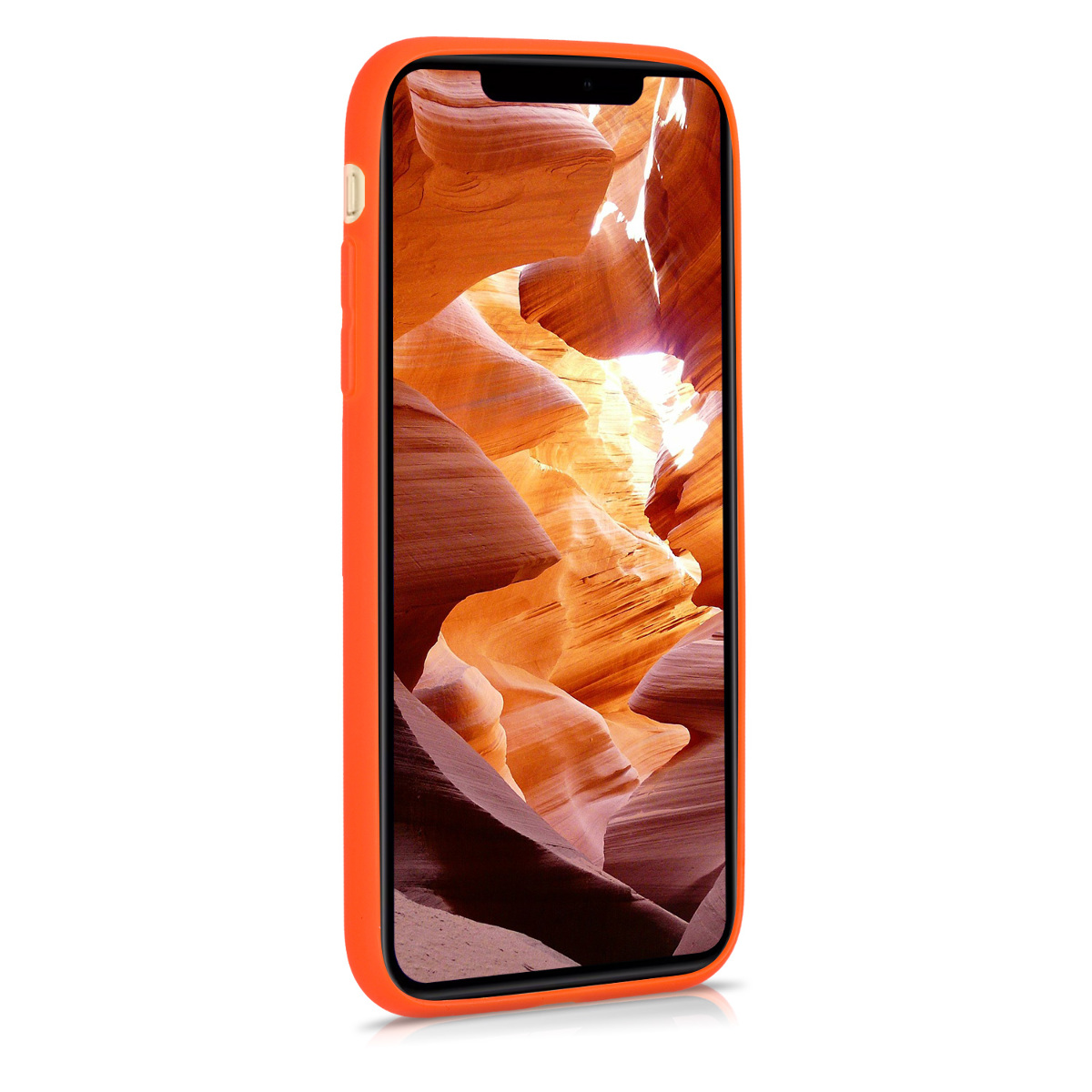 Kryt na mobil kwmobile iPhone 11 Pro - neonově oranžová