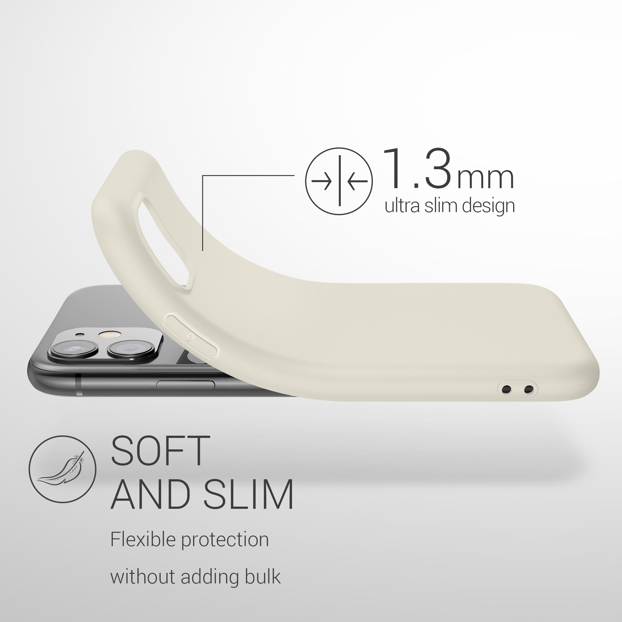 Kryt na mobil kwmobile iPhone 11 - Moon Glow