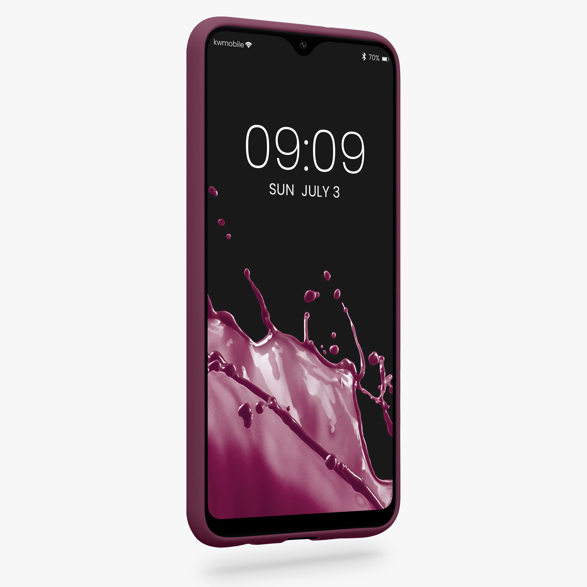 Kryt na mobil Samsung Galaxy A10 kwmobile TPU vínově fialový