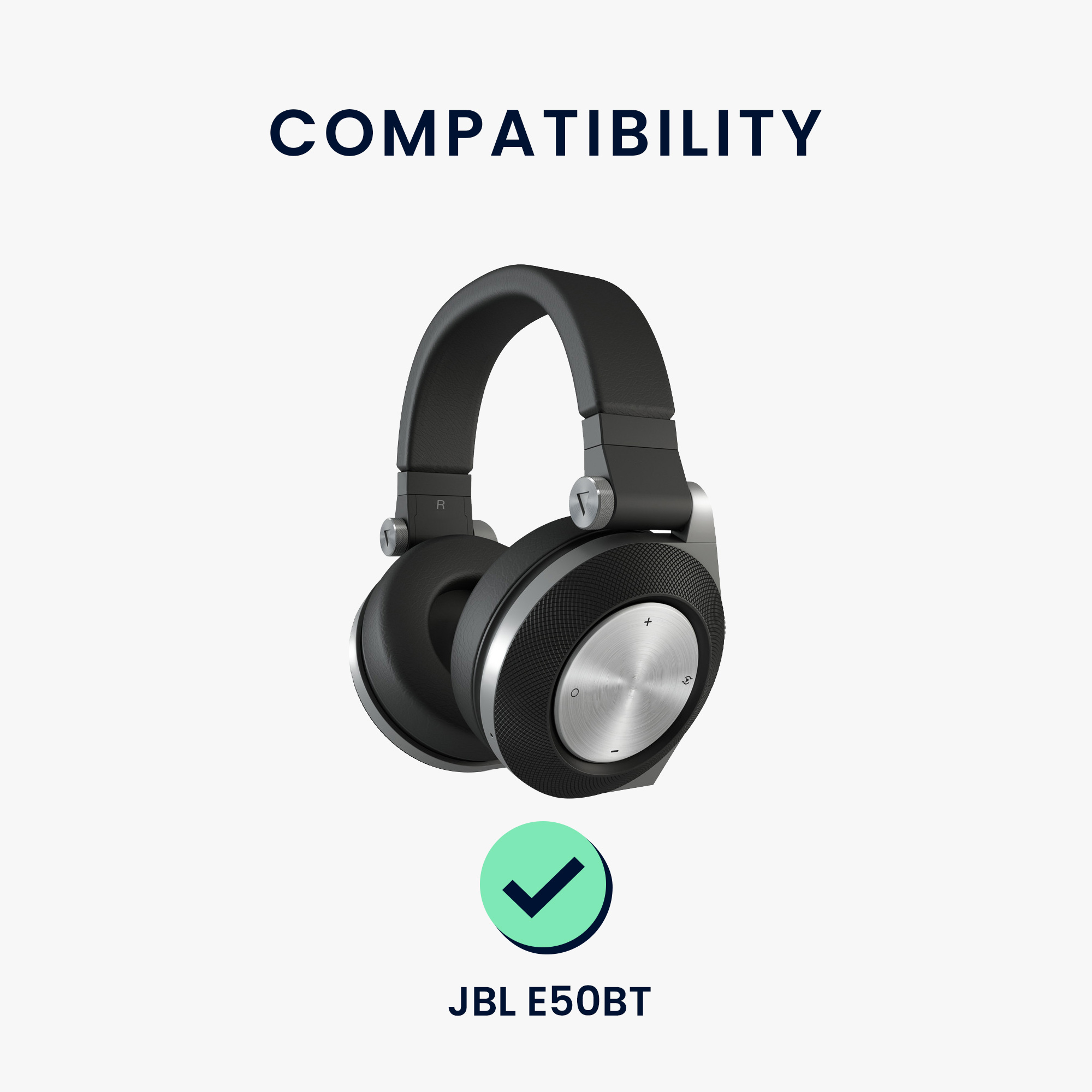 Náhradní náušníky JBL E50BT kwmobile 2 ks černý