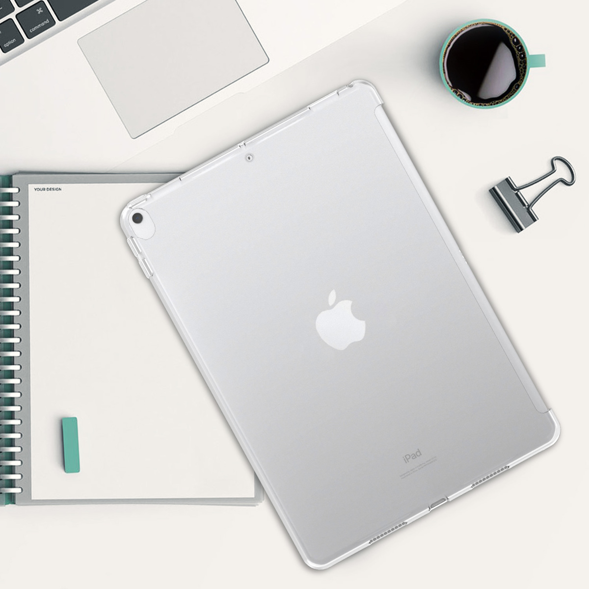 Pouzdro na tablet kwmobile iPad Air 3 (2019) - čirá