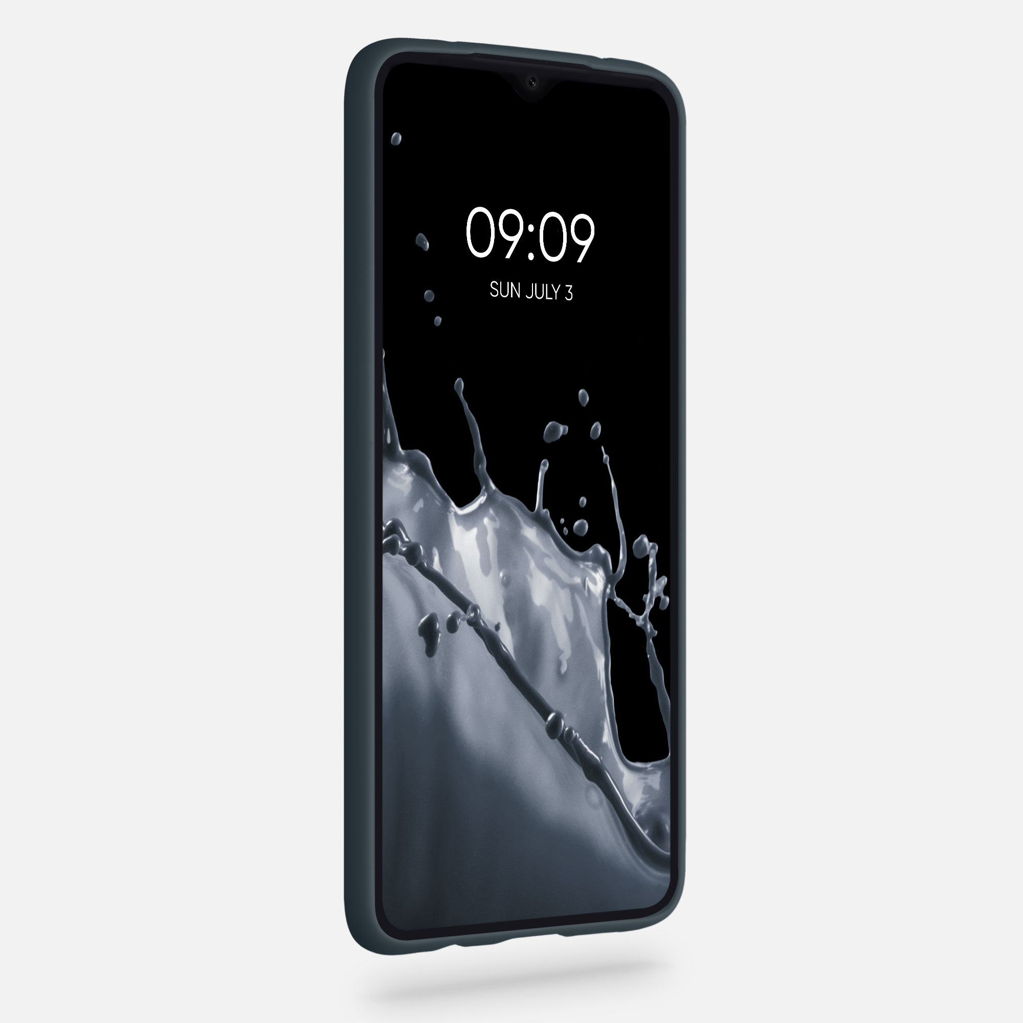 TPU kryt kwmobile pro Xiaomi Redmi Note 8 Pro - tmavě šedá