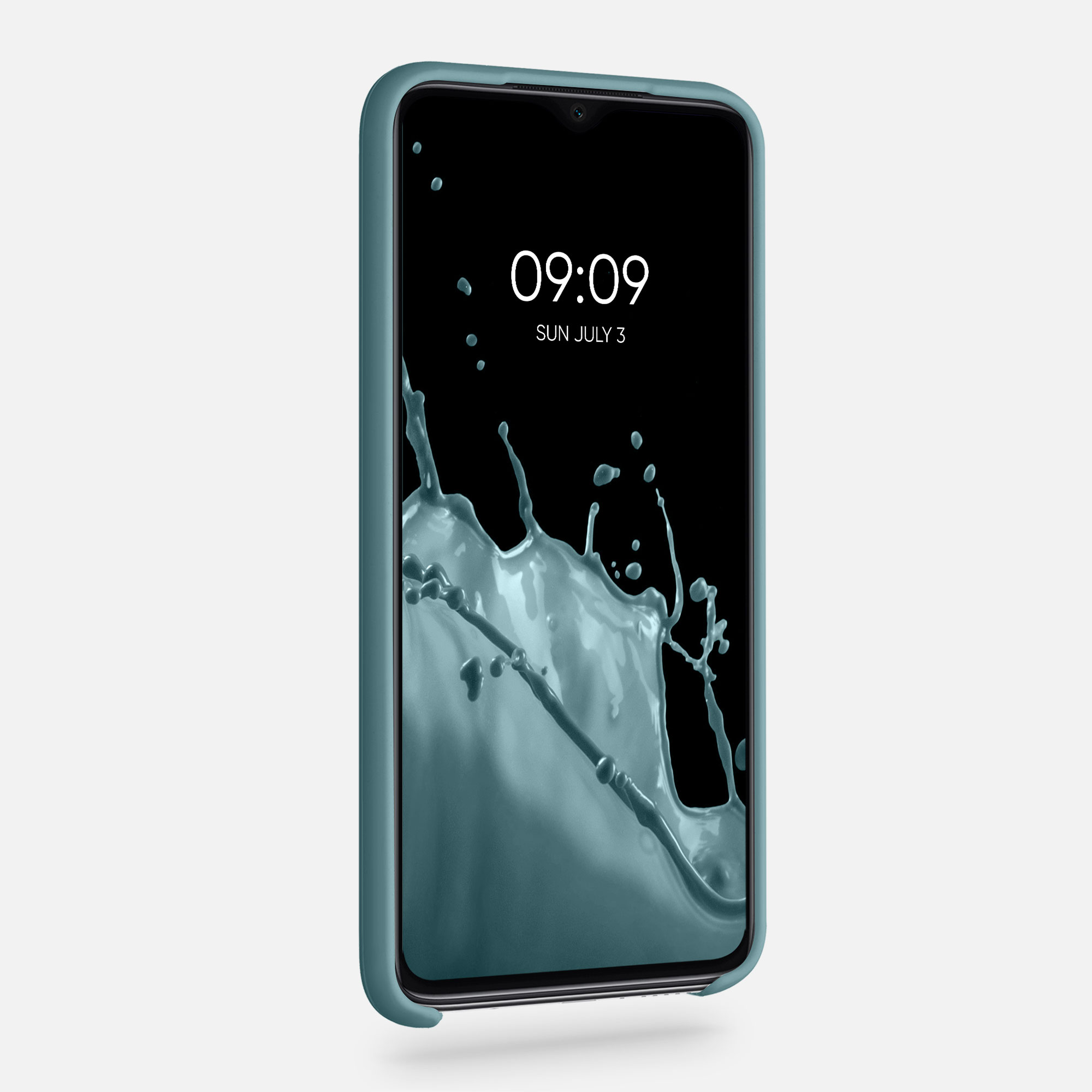 TPU kryt kwmobile pro Xiaomi Redmi Note 8 Pro - wireless charging arctic night