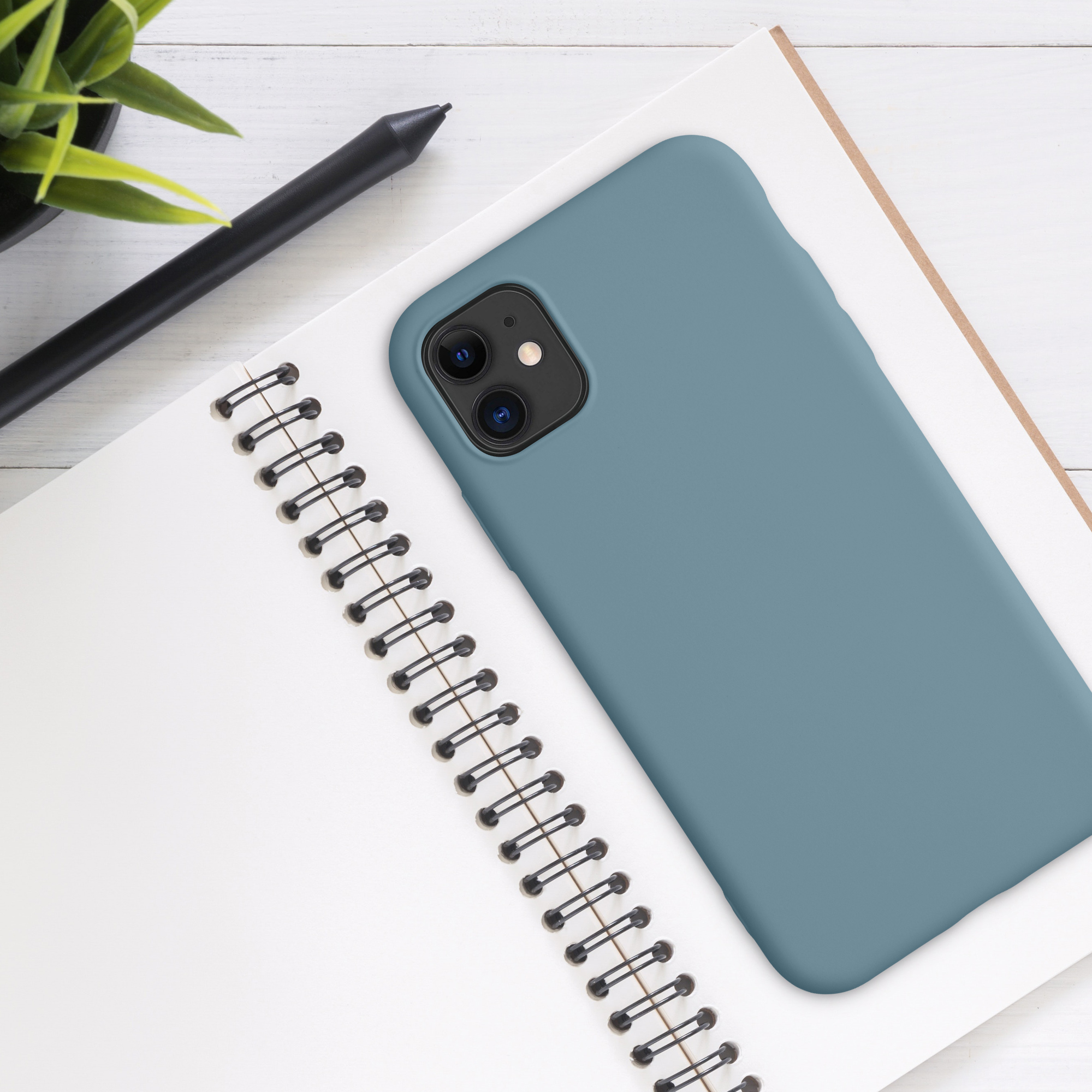 Kryt na mobil kwmobile iPhone 11 Case - Antique Stone