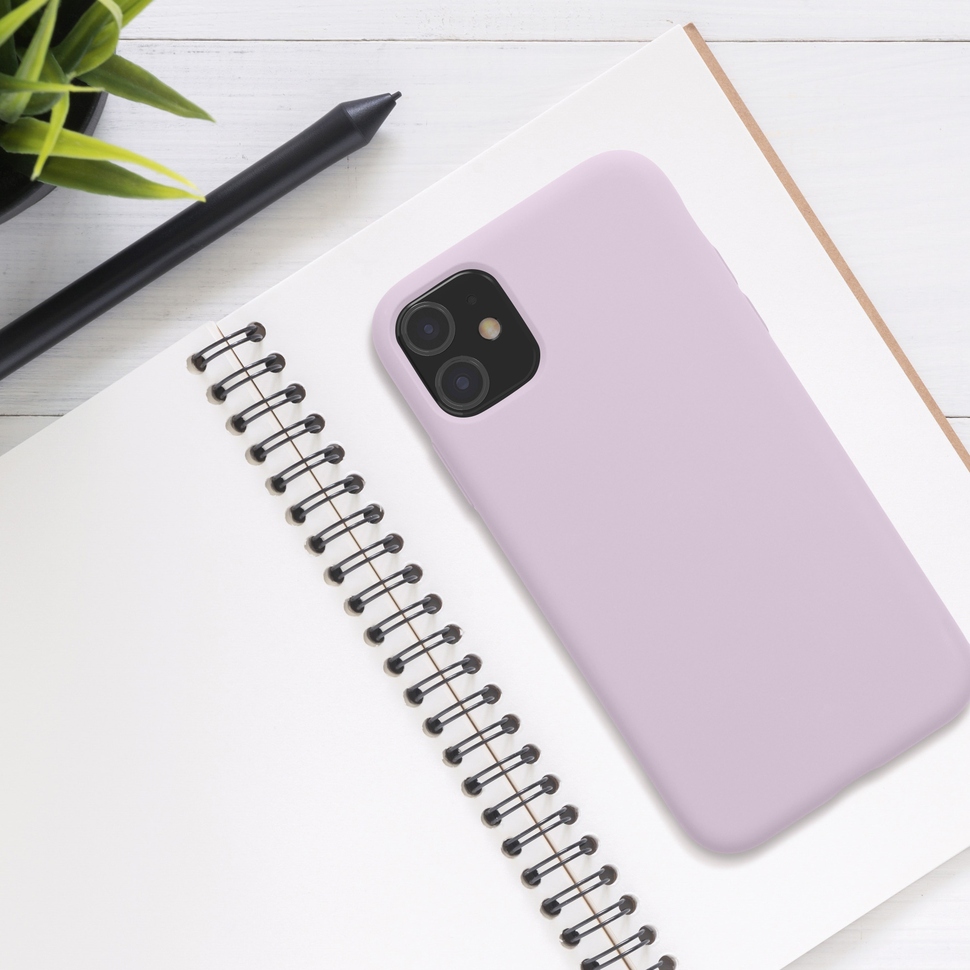 Kryt na mobil kwmobile iPhone 11 Case - Nude Lilac