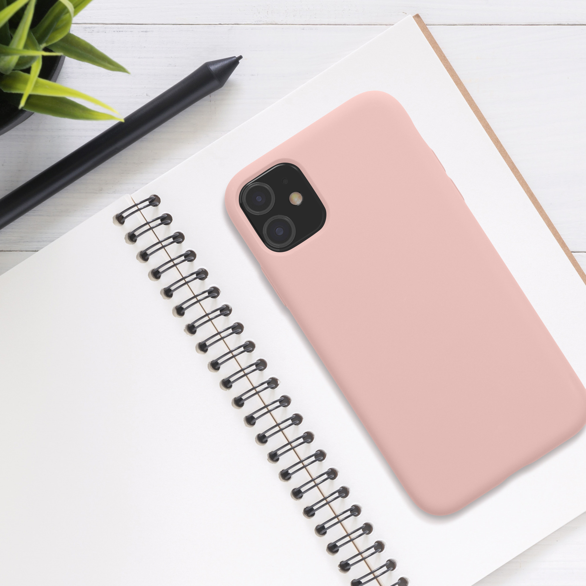 Kryt na mobil kwmobile iPhone 11 Case - Orange Clay