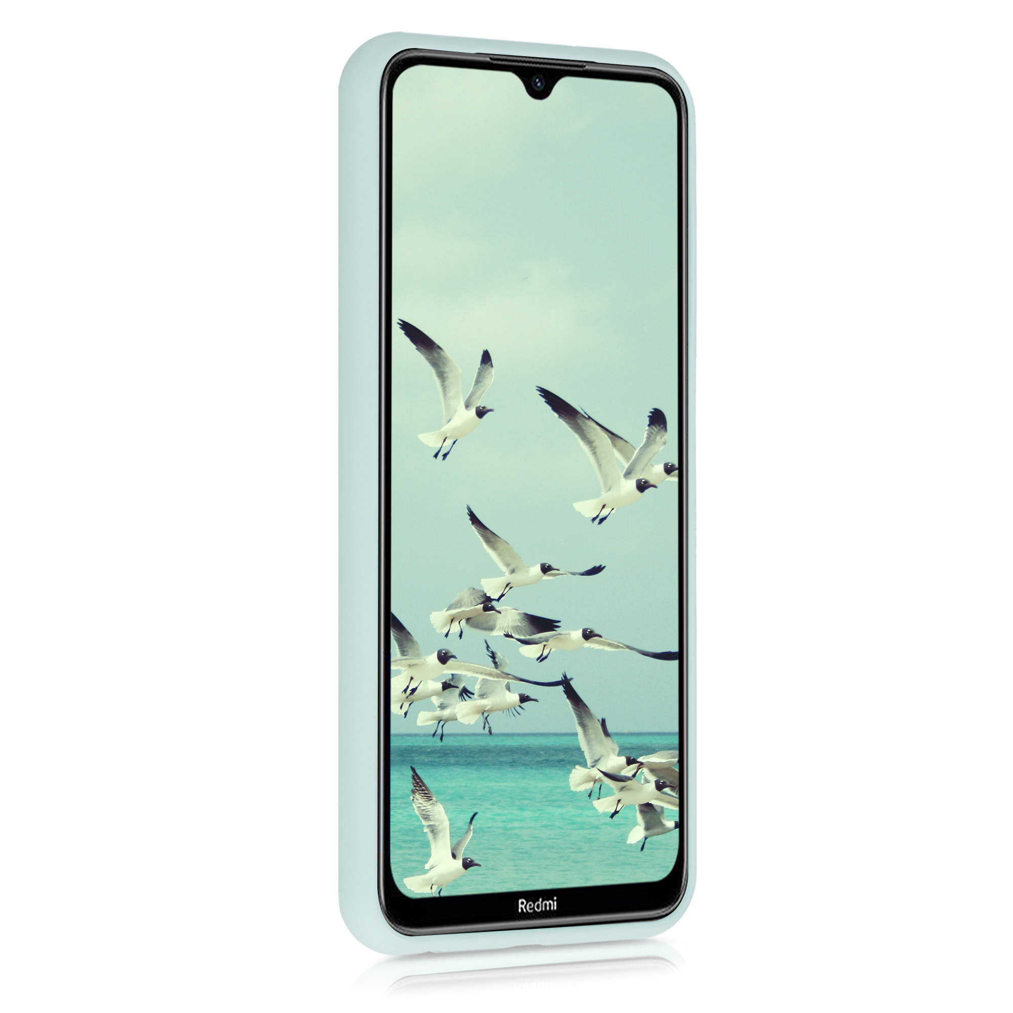 TPU kryt kwmobile pro Xiaomi Redmi Note 8T - studená mátová