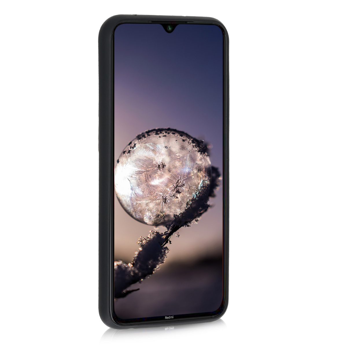 TPU kryt kwmobile pro Xiaomi Redmi Note 8T - matná černá
